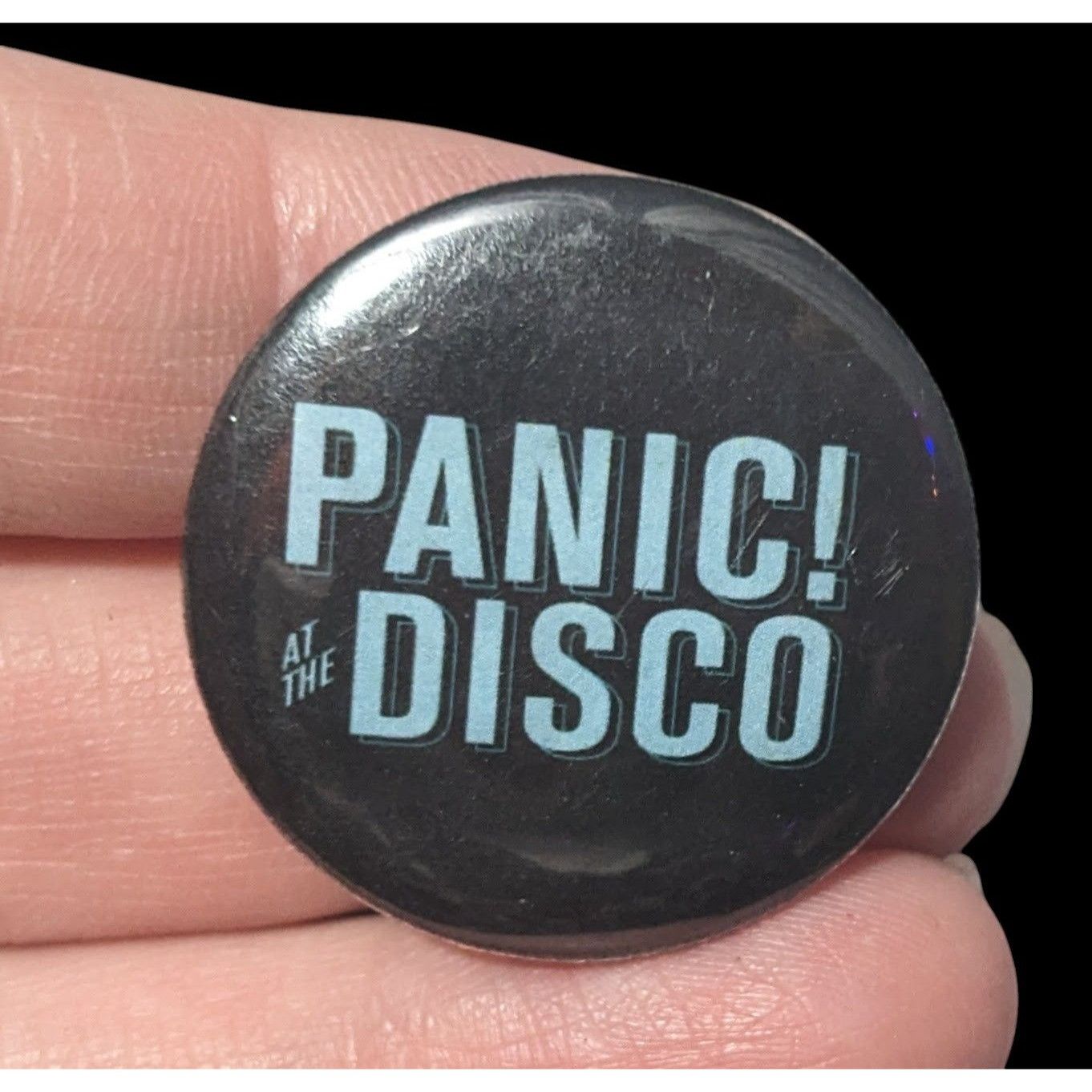 Other Panic At The Disco Black Blue And Silver Tone Pin Size ONE SIZE - 1 Thumbnail