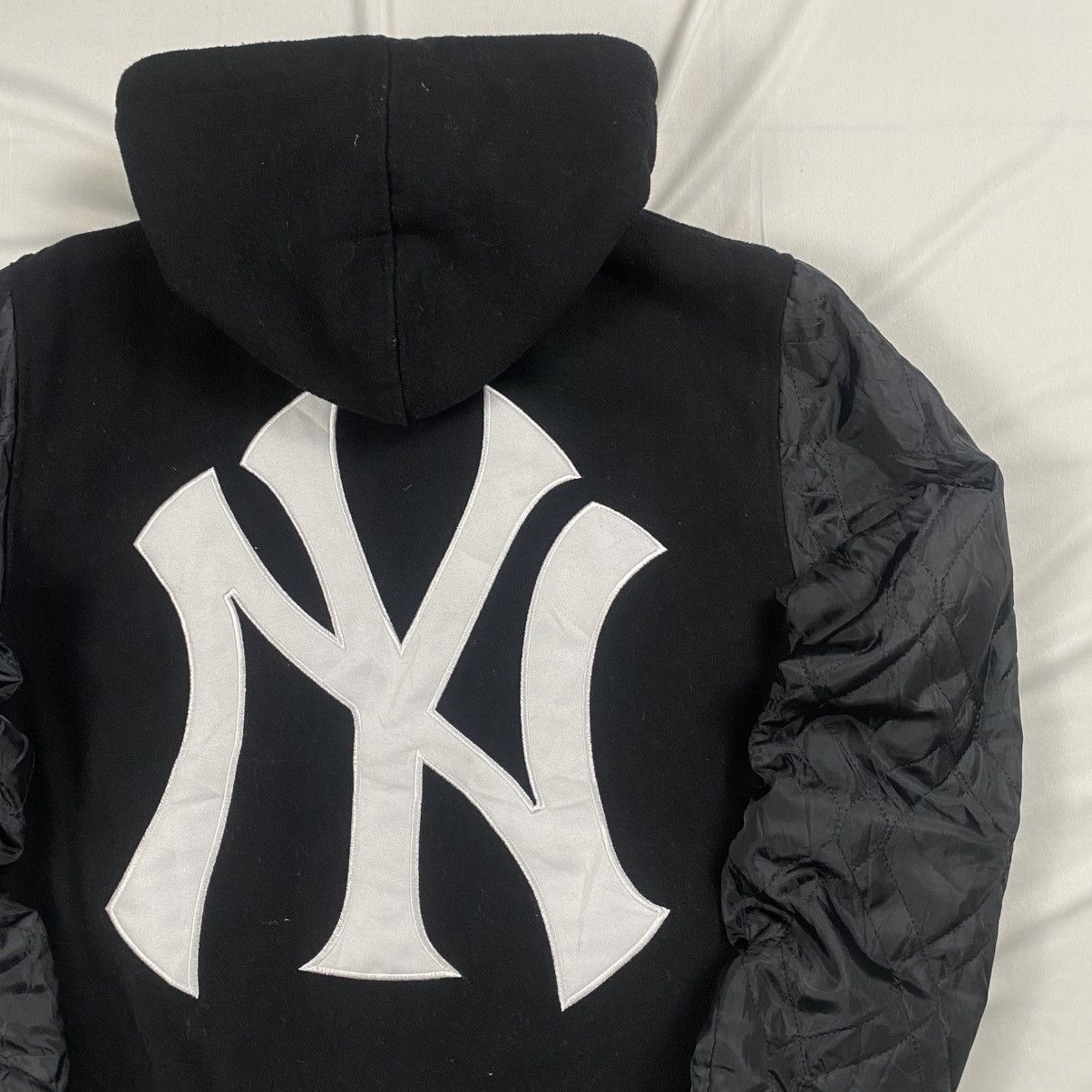 Majestic Vintage y2k Majesti New York Varsity Wool Jacket Size US M / EU 48-50 / 2 - 3 Thumbnail