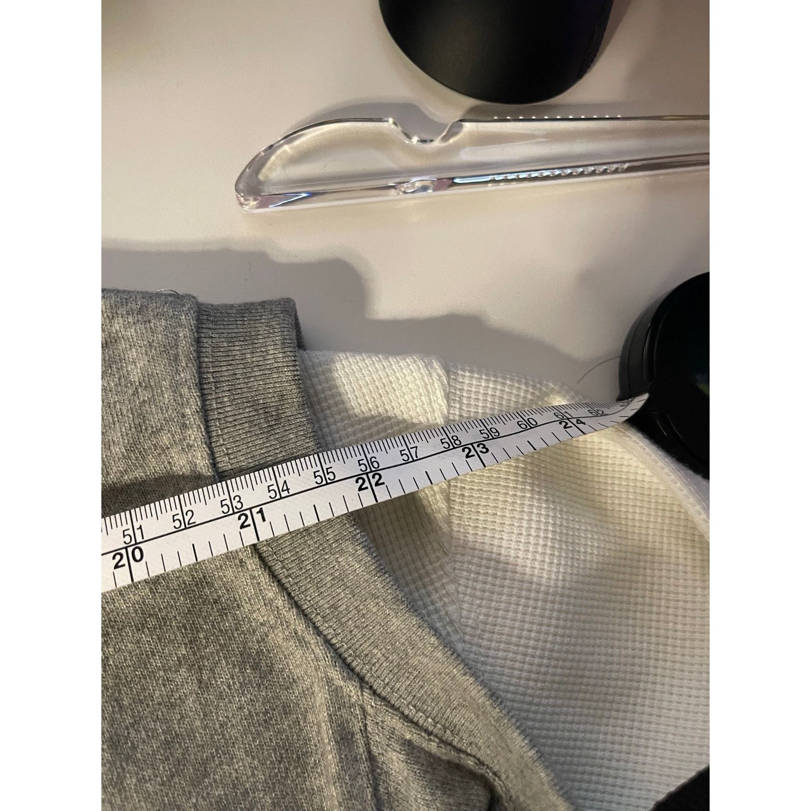 Japanese Brand TwoLayer Gray Thermal Longsleeve Sweatshirt Pullover Dracula Size US L / EU 52-54 / 3 - 12 Thumbnail