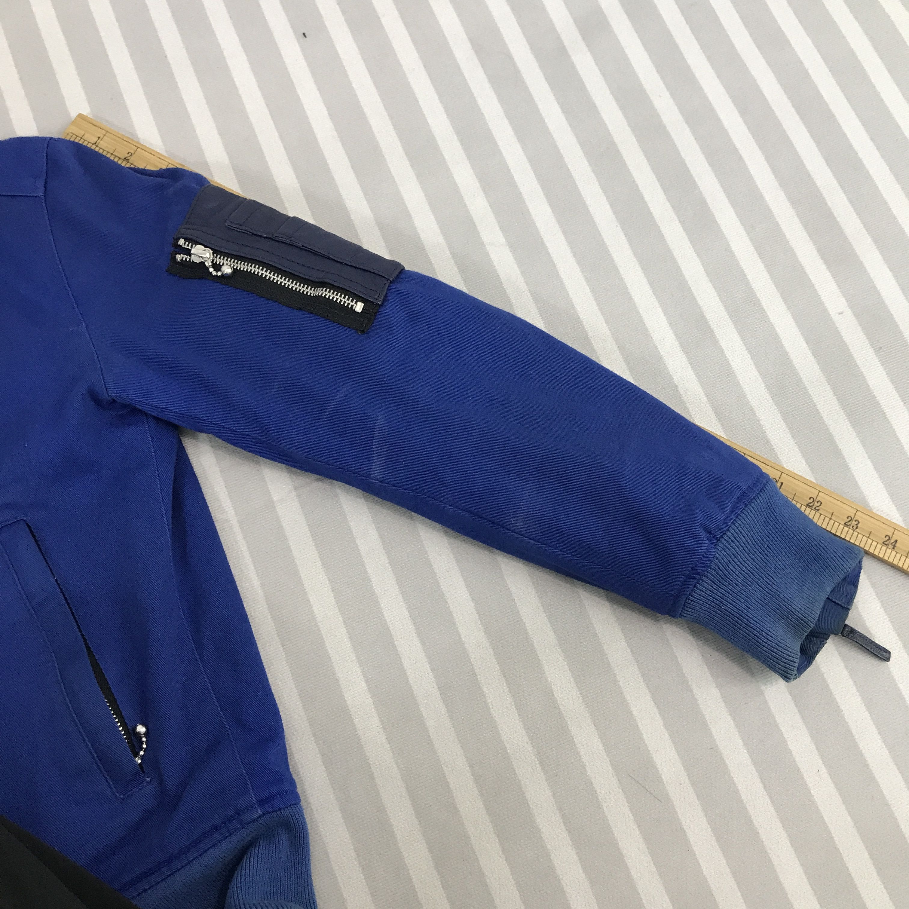 Japanese Brand × Vintage Vintage Jimsinn leather collar Jacket Size US XS / EU 42 / 0 - 6 Thumbnail