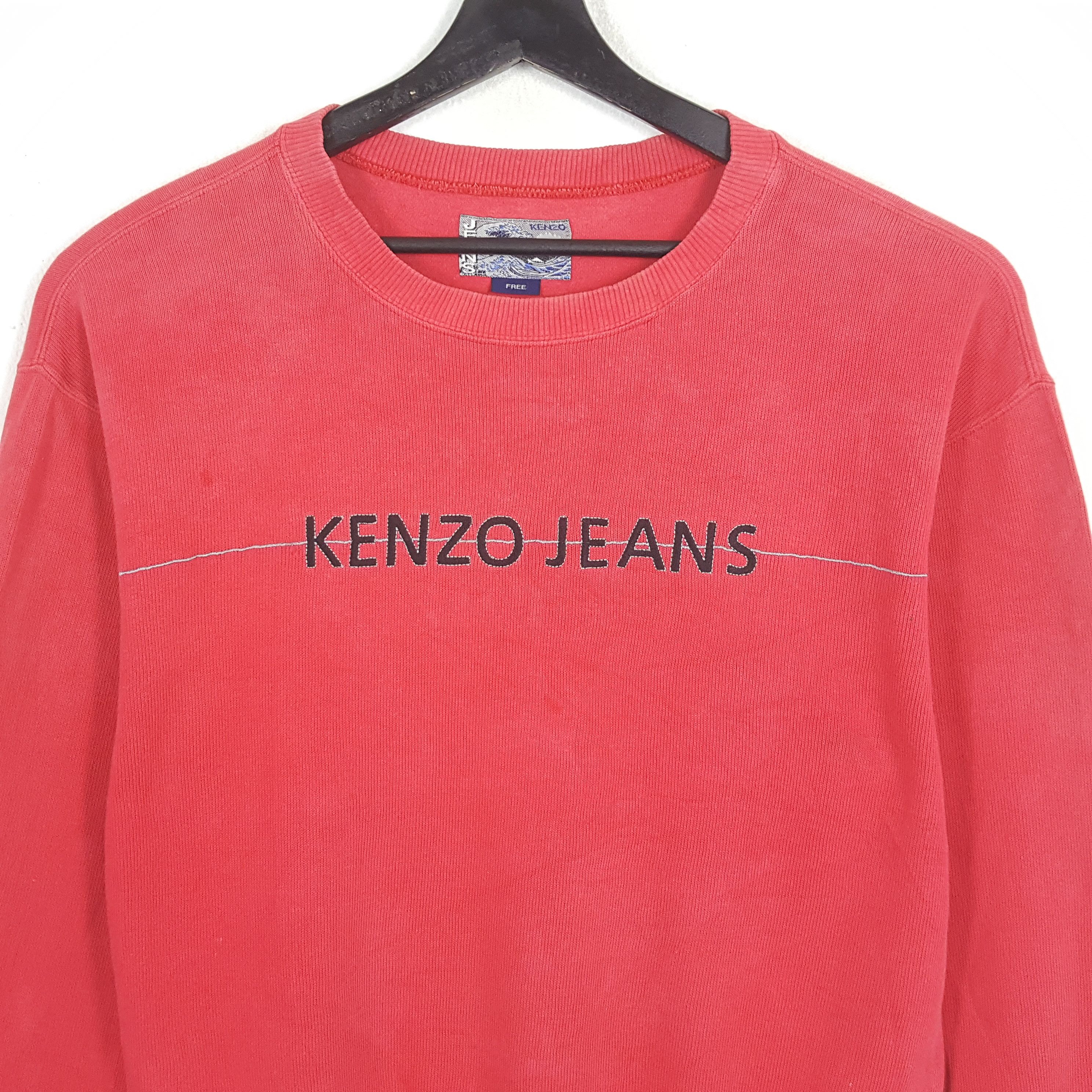 Japanese Brand × Kenzo × Vintage KENZO JEANS Japanese Brand Sweatshirt Size US XL / EU 56 / 4 - 4 Thumbnail