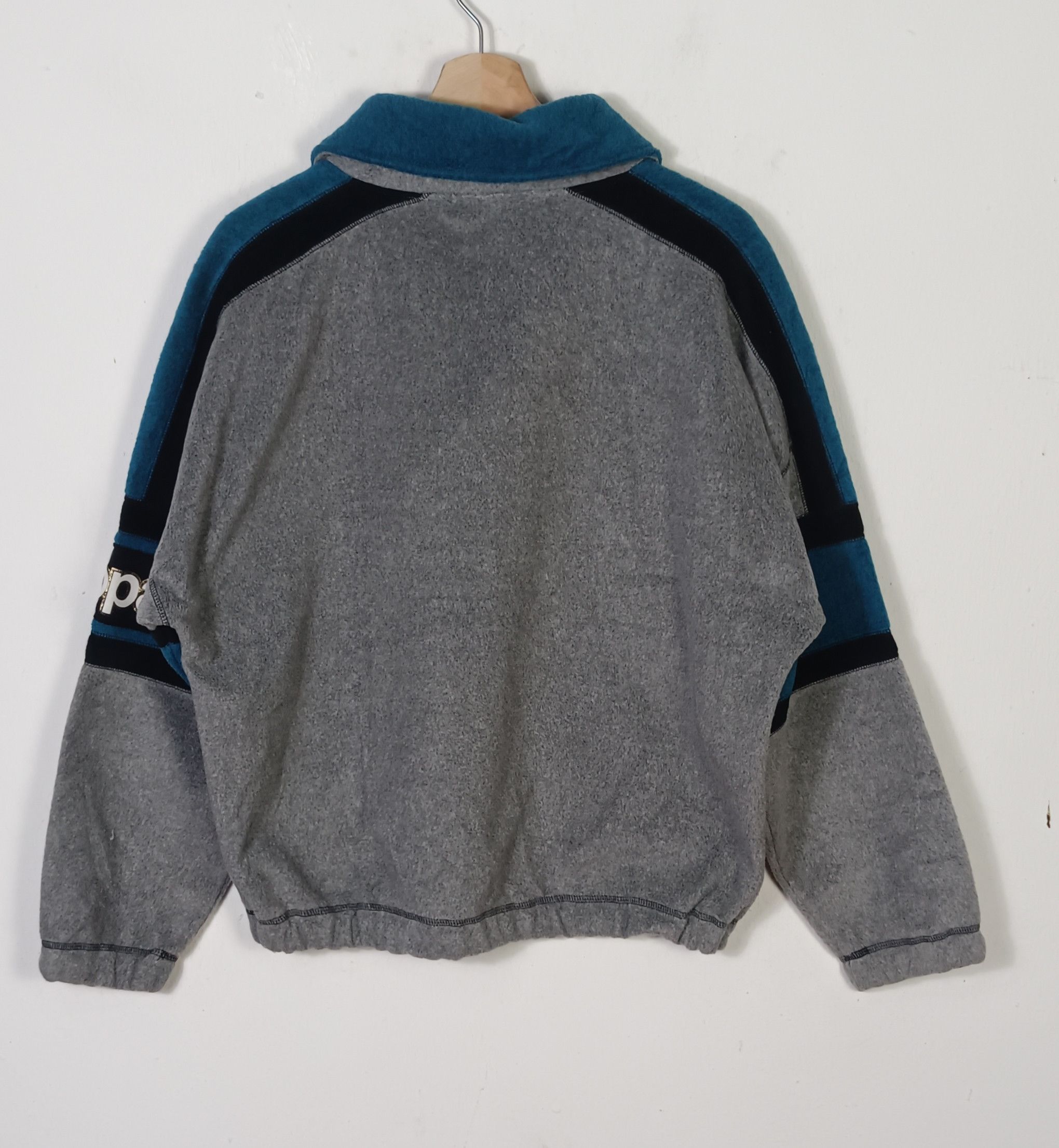 Kappa Vintage 90s Kappa Sport Spell Out Fleece Size US XL / EU 56 / 4 - 2 Thumbnail