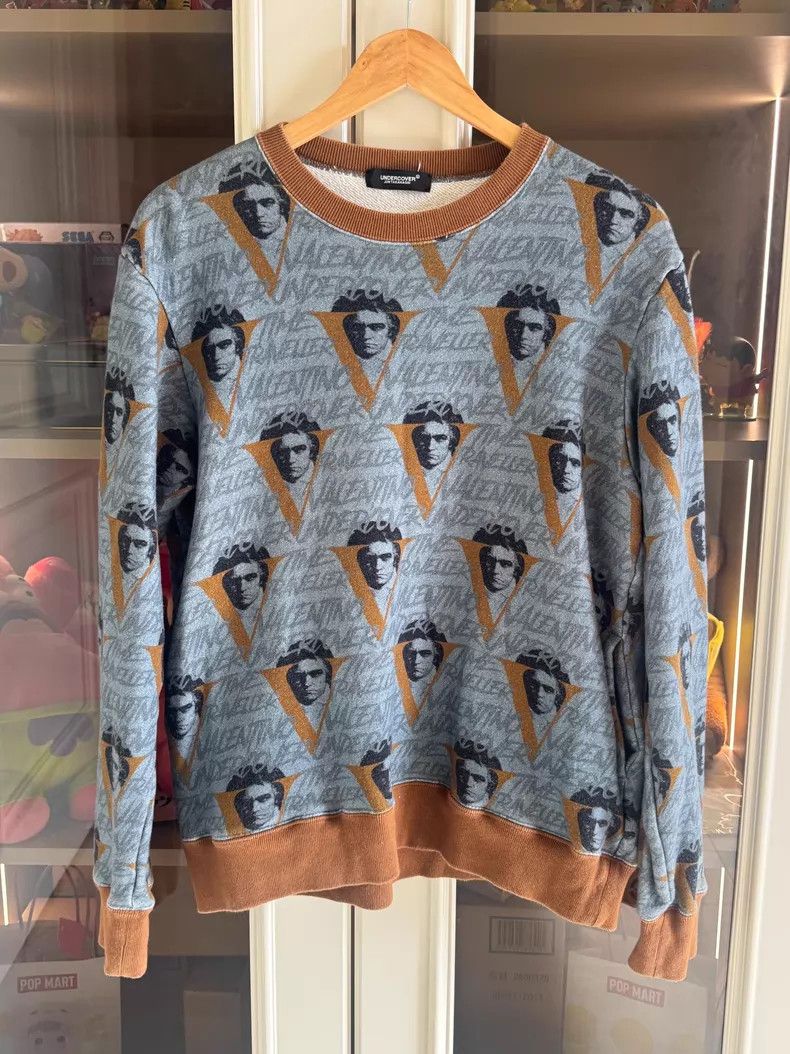 Undercover Undercover Valentino Signature 19aw Printed Sweatshirt Size US L / EU 52-54 / 3 - 1 Thumbnail