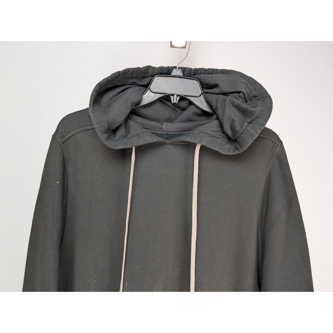 Rick Owens o1rshd1 Oversize Hoodie in Black/Terra Size US M / EU 48-50 / 2 - 4 Thumbnail
