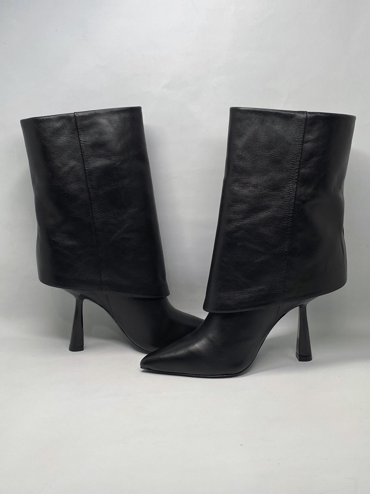 Other Black Suede Studio Cecille Leather Ankle Boots size 39 Size US 9 / IT 39 - 6 Thumbnail