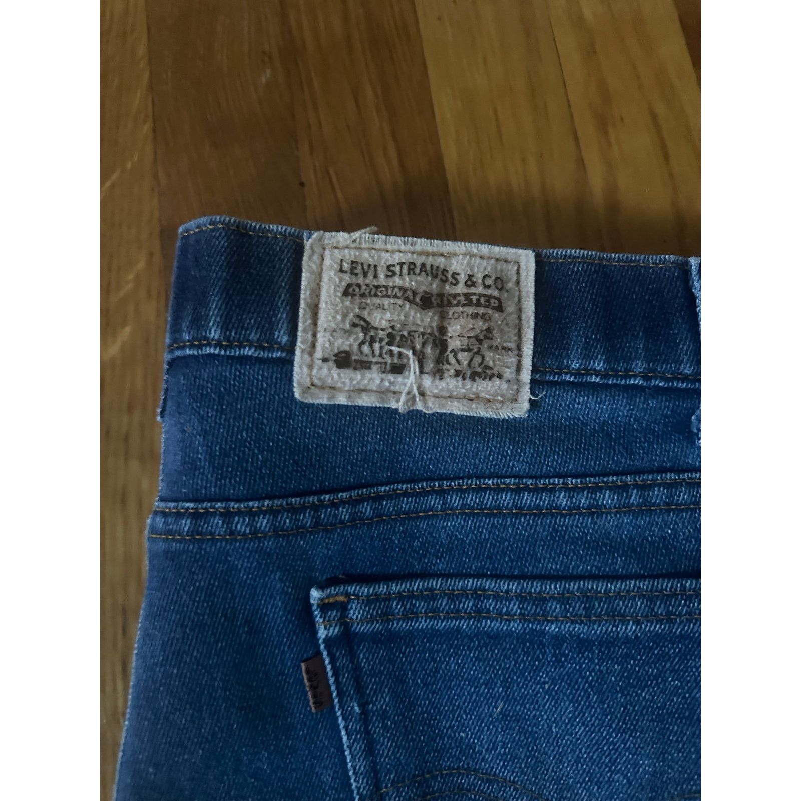 Levi's Vintage Clothing Vintage Levi 40547-men's usa Orange Tab action JEANS 38 x 32 Size US 38 / EU 54 - 6 Thumbnail