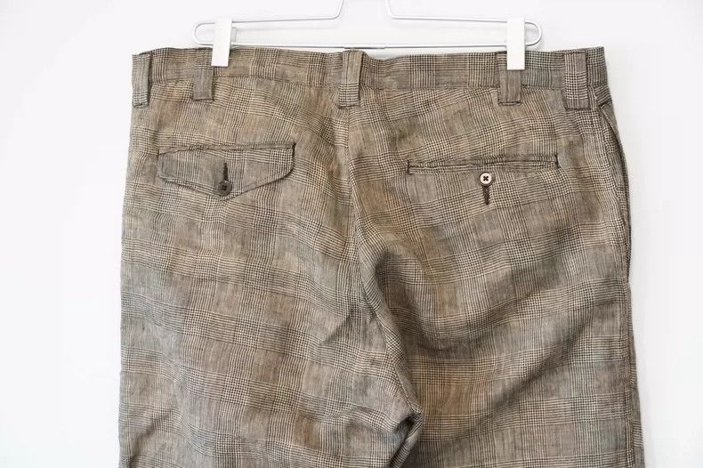 Yohji Yamamoto Yohji Yamamoto size 2 10AW Readymade Dyed Plaid Pants 2505 Size US 28 / EU 44 - 5 Thumbnail