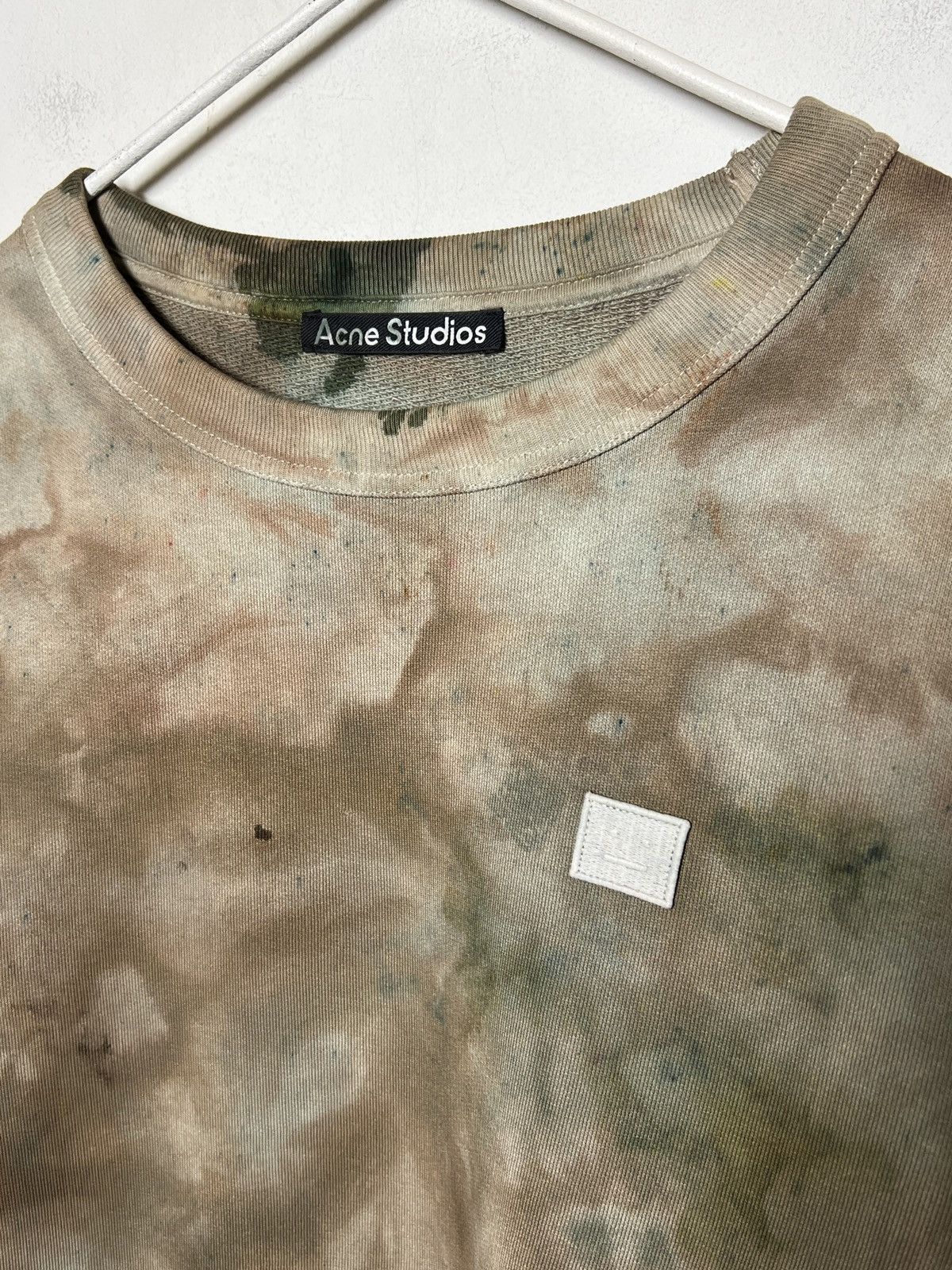Acne Studios Custom-dyed Acne Studios face logo sweatshirt Size US M / EU 48-50 / 2 - 4 Thumbnail
