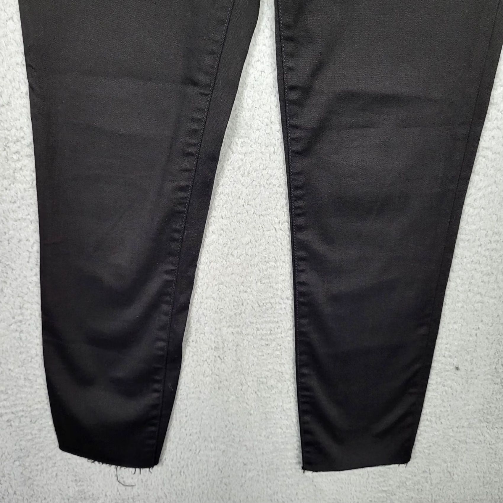 J.Crew J.Crew Jeans 9" High-Rise Toothpick Women's Size 27 Black Denim 5-Pocket Regular Fit Vintage No N/A Size 27" / US 4 / IT 40 - 2 Thumbnail
