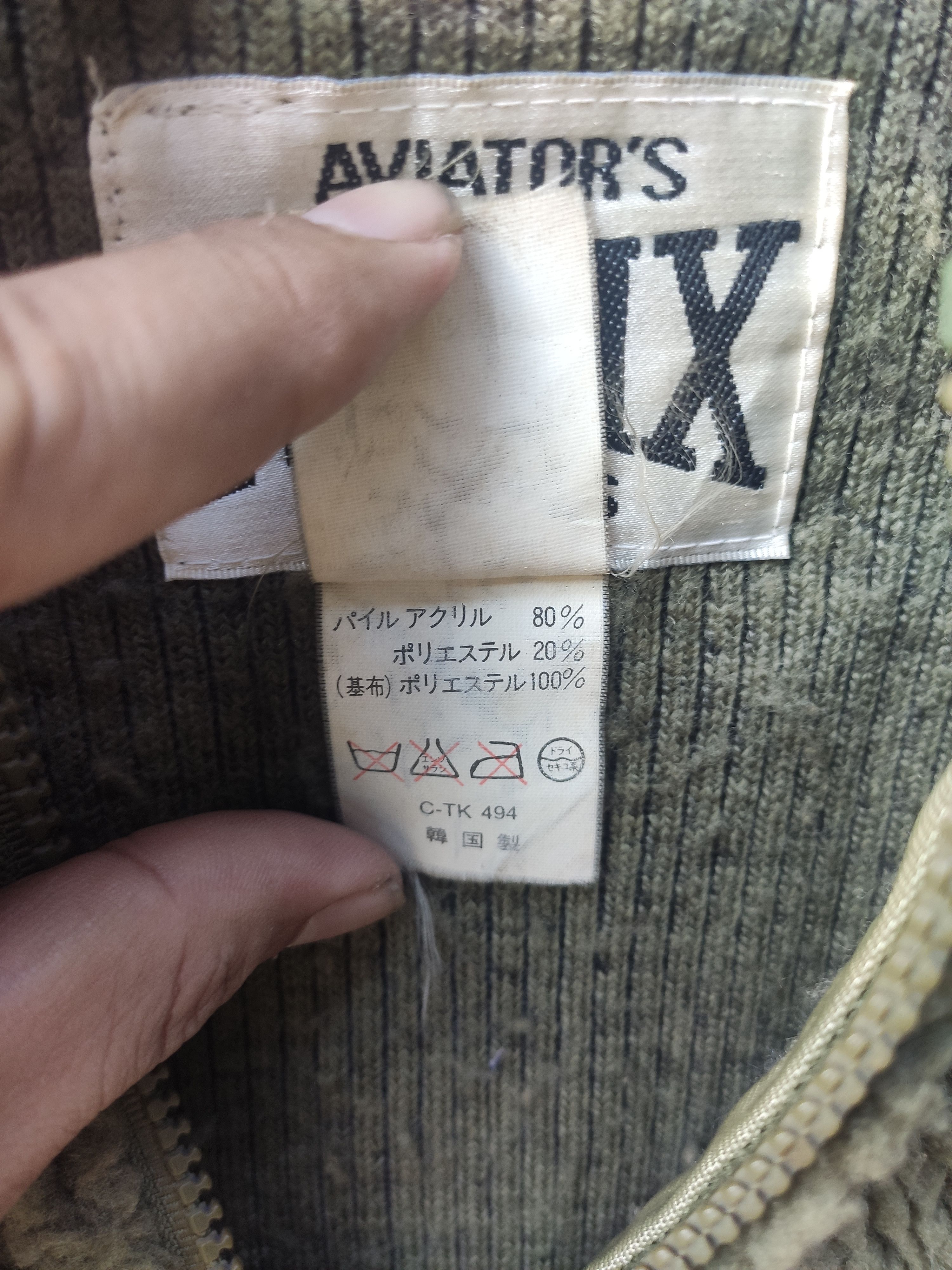 Aviator Nation Vintage Allix Aviators Clothes sweater fleece jacket Sherpa Size US L / EU 52-54 / 3 - 9 Thumbnail