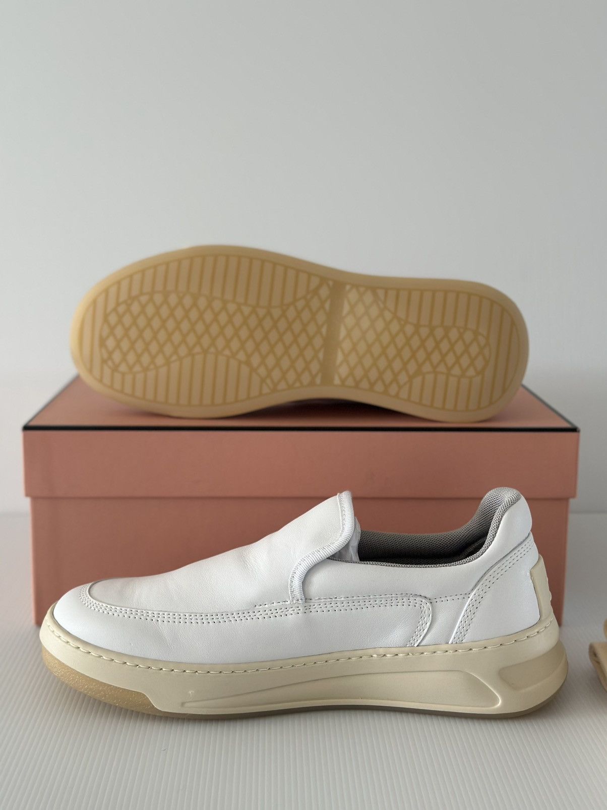 Acne Studios Acne Studios Bennie Face Slip On Sneakers Size US 8.5 / IT 38.5 - 8 Thumbnail