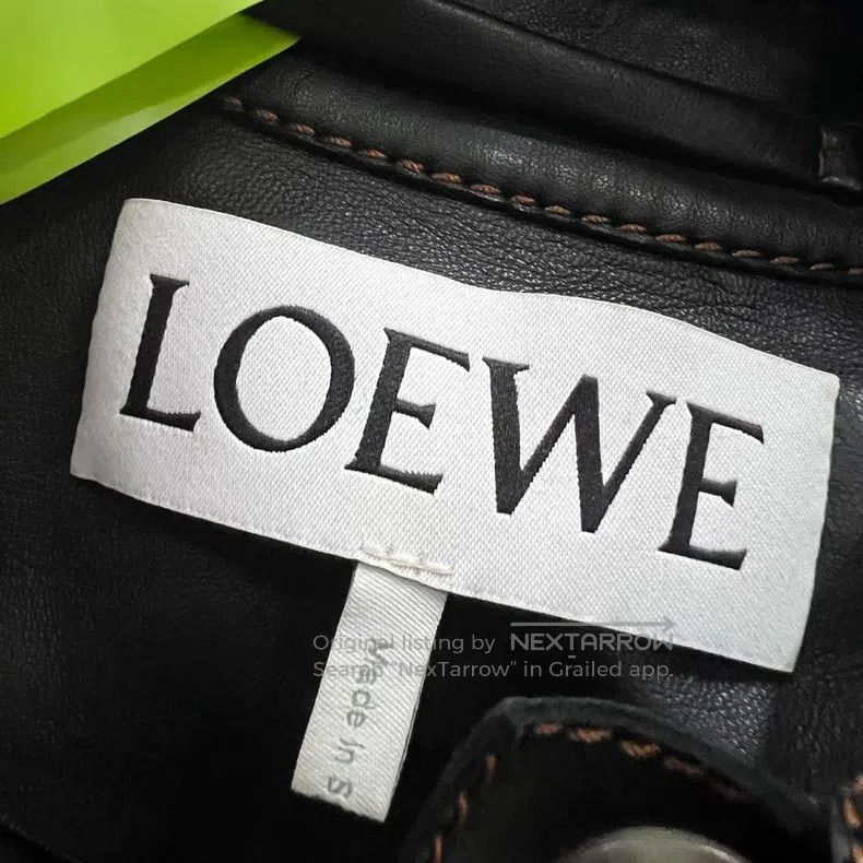 Loewe Loewe Black sheepskin short sleeve jacket Size XS / US 0-2 / IT 36-38 - 3 Thumbnail