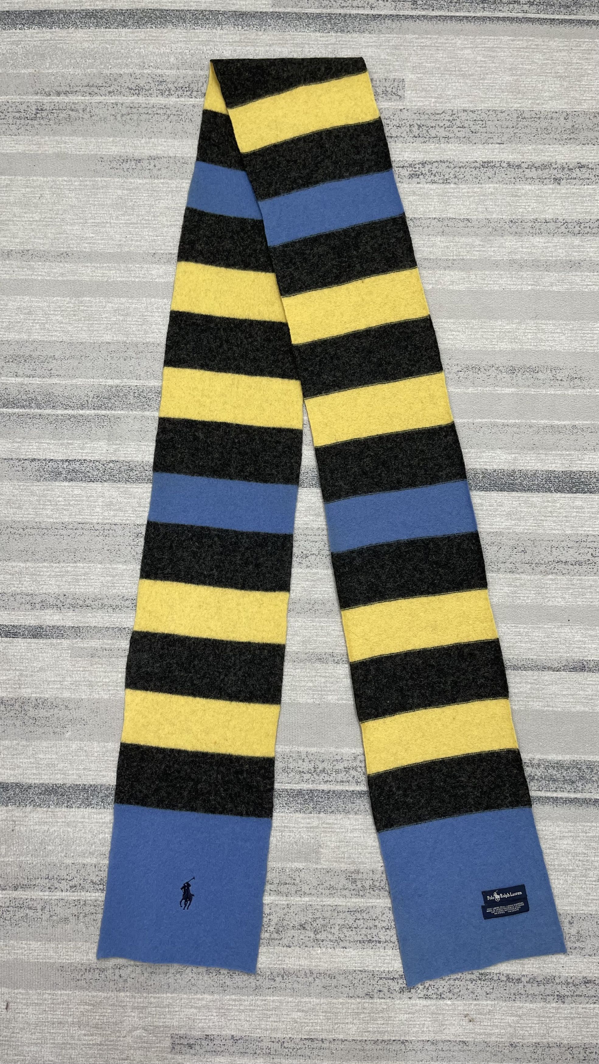Polo Ralph Lauren Vintage Polo Ralph Lauren Scarf / Muffler - 6243 Size ONE SIZE - 3 Thumbnail