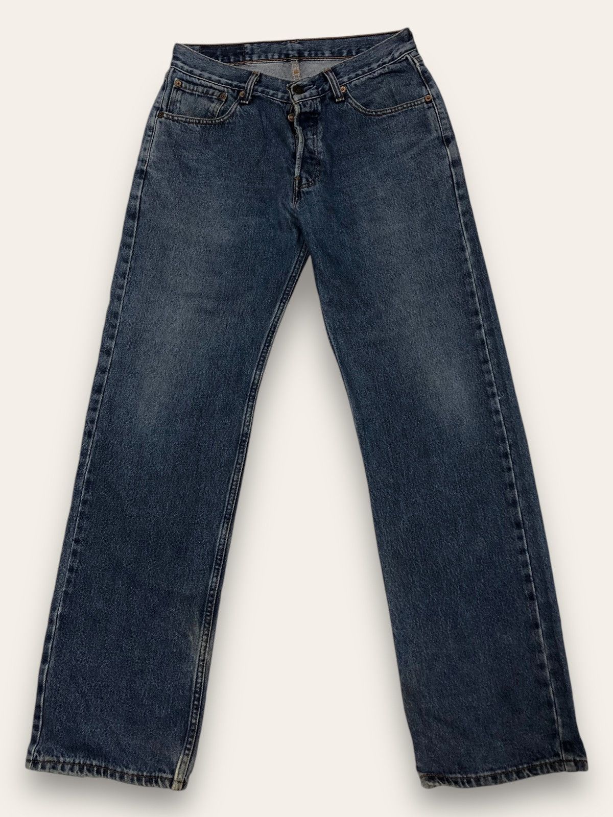 Jean 00s Vintage LEVIS Slightly Distressed Denim Blue Jeans 582 Size US 30 / EU 46 - 2 Thumbnail