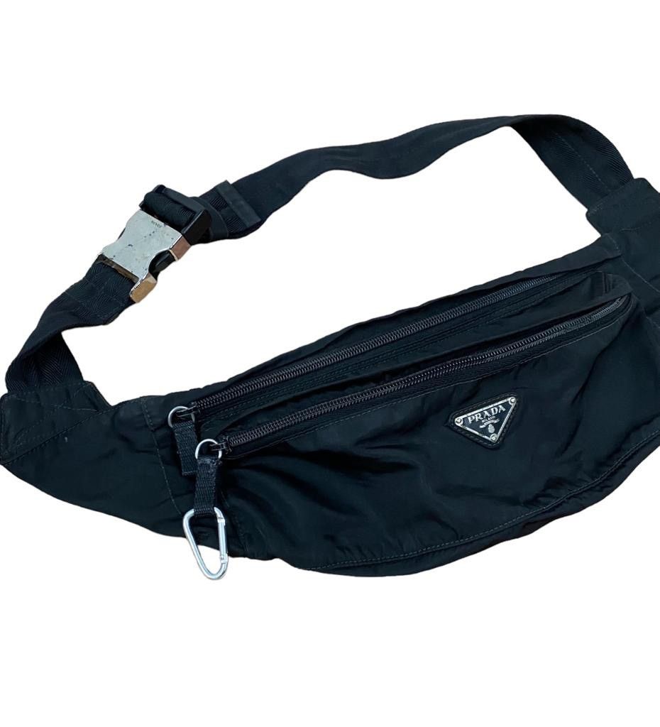 Prada Prada fanny pack nylon triangle logo | Grailed