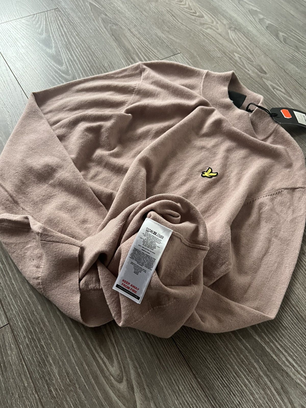 Designer × Lyle & Scott ‼️New Lyle & Scott Casual High Neck Wool Sweater‼️ Size US XL / EU 56 / 4 - 20 Thumbnail