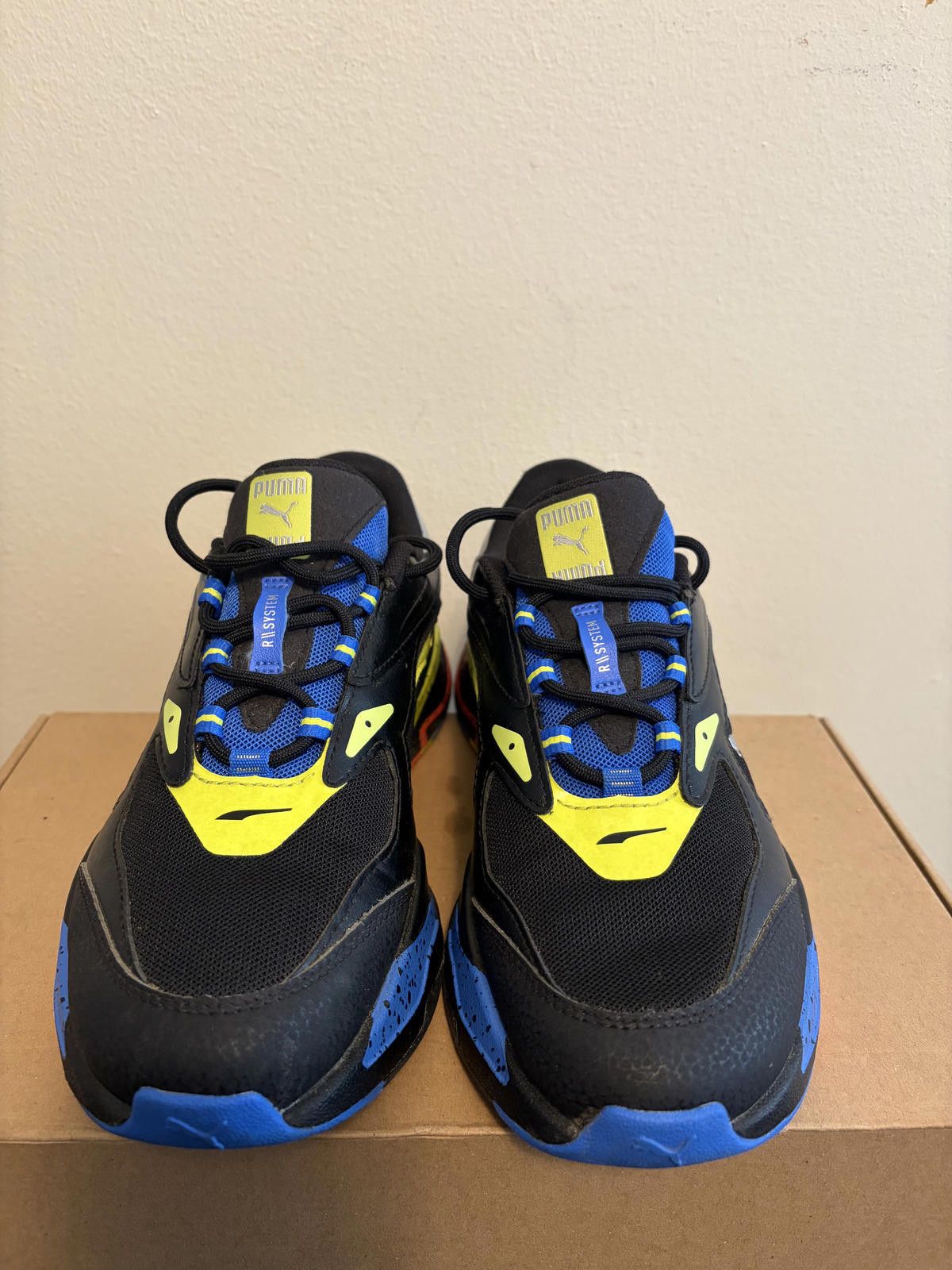 Puma Puma RS-Laser Blue/Yellow Tag Kids Shoes (Size 6.5) Size US 6.5 / EU 39-40 - 1 Thumbnail