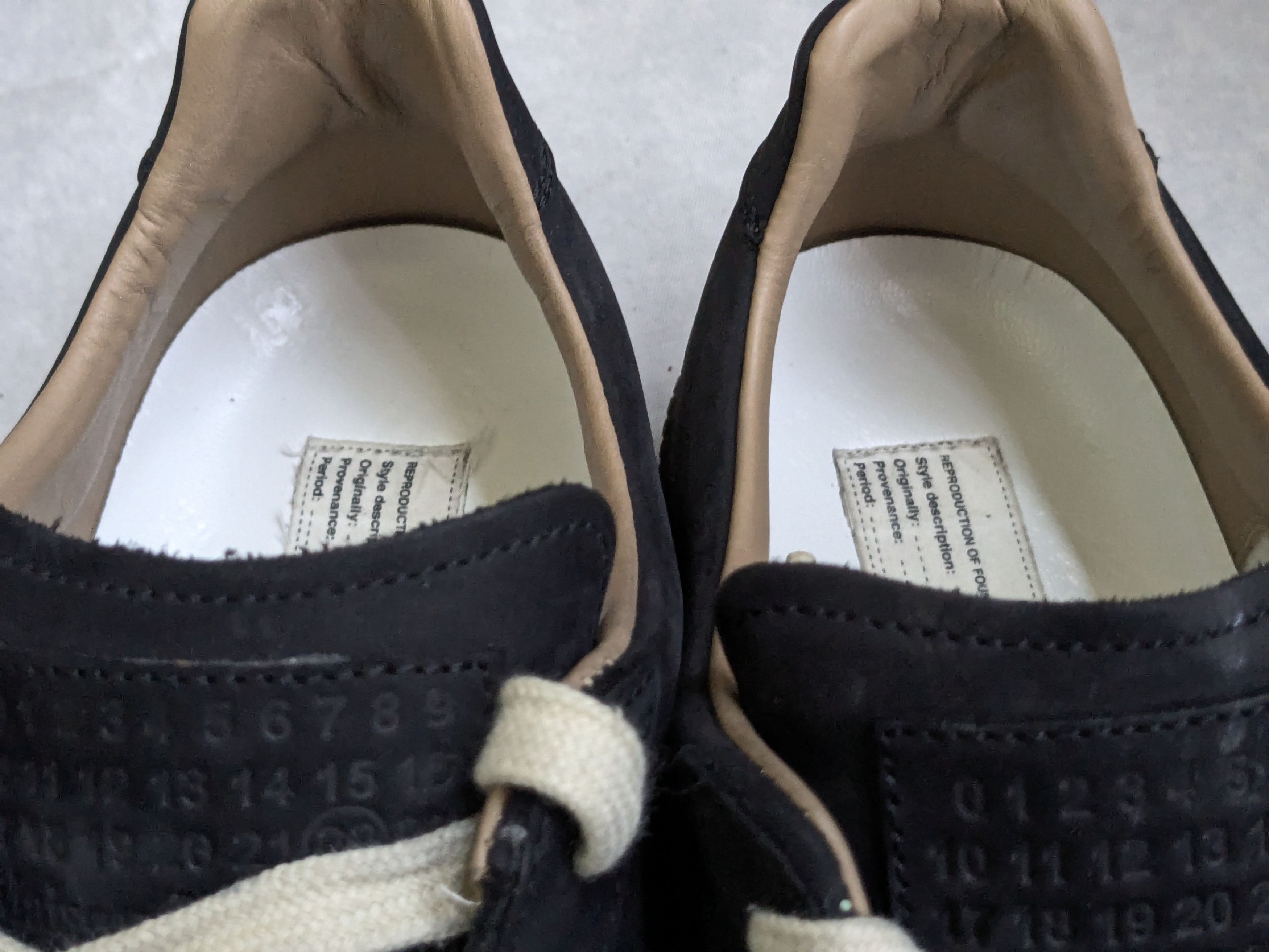 Maison Margiela Maison Margiela Replica GAT Paint Splatter 10 43 Black Size US 10 / EU 43 - 6 Thumbnail