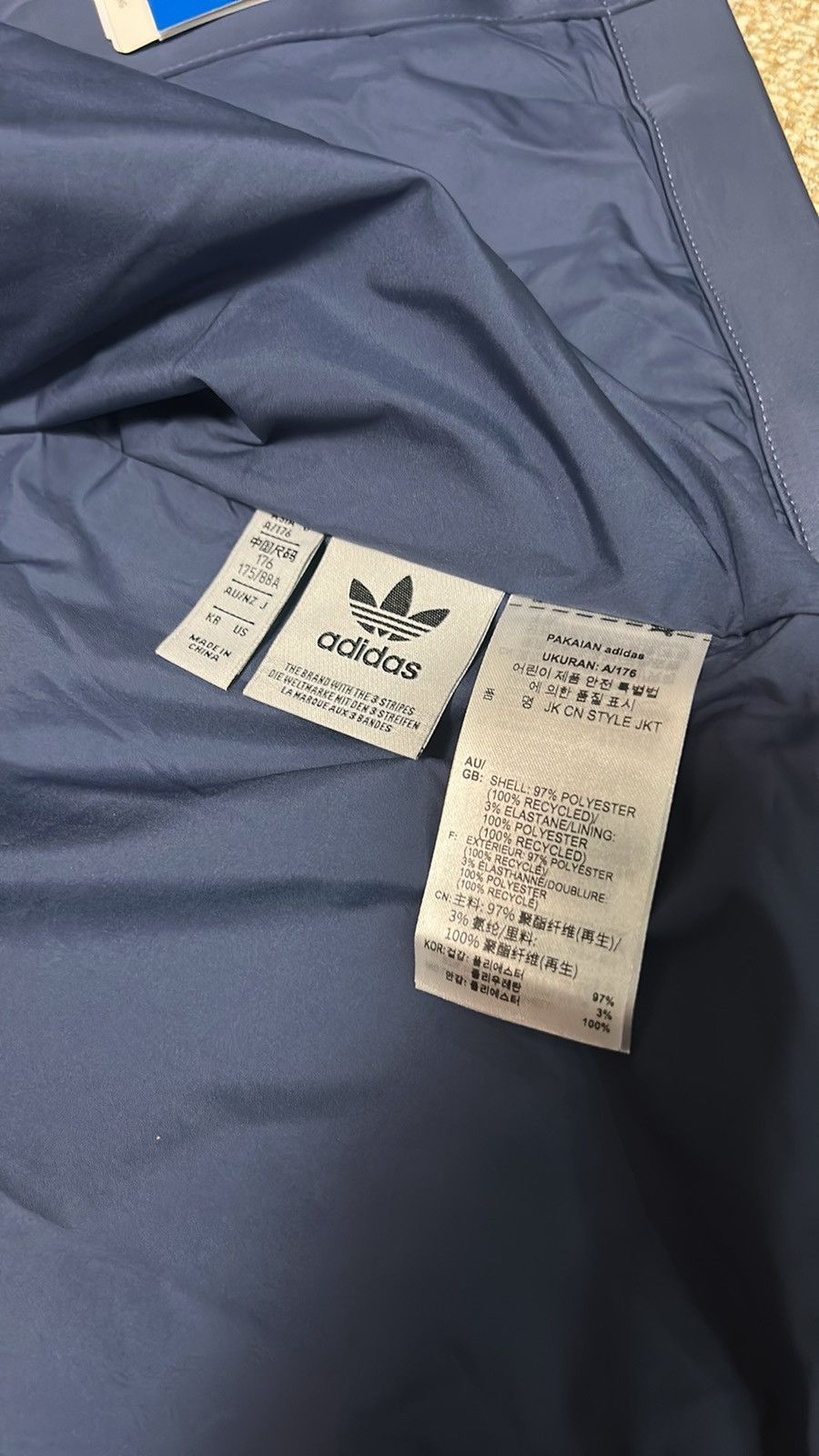 Adidas Adidas Chinese New Year Exclusive Edition Tang Jacket Blue Size ONE SIZE - 6 Thumbnail
