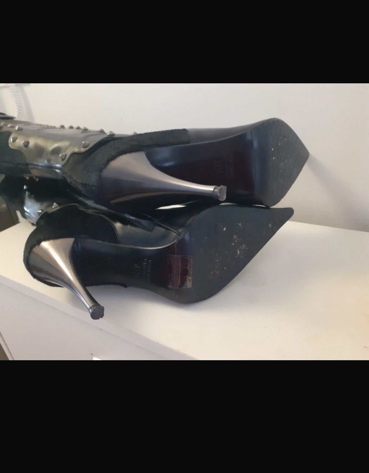 Other Neri Veneza genuine leather high boots 37.5 Size US 6.5 / IT 36.5 - 5 Thumbnail