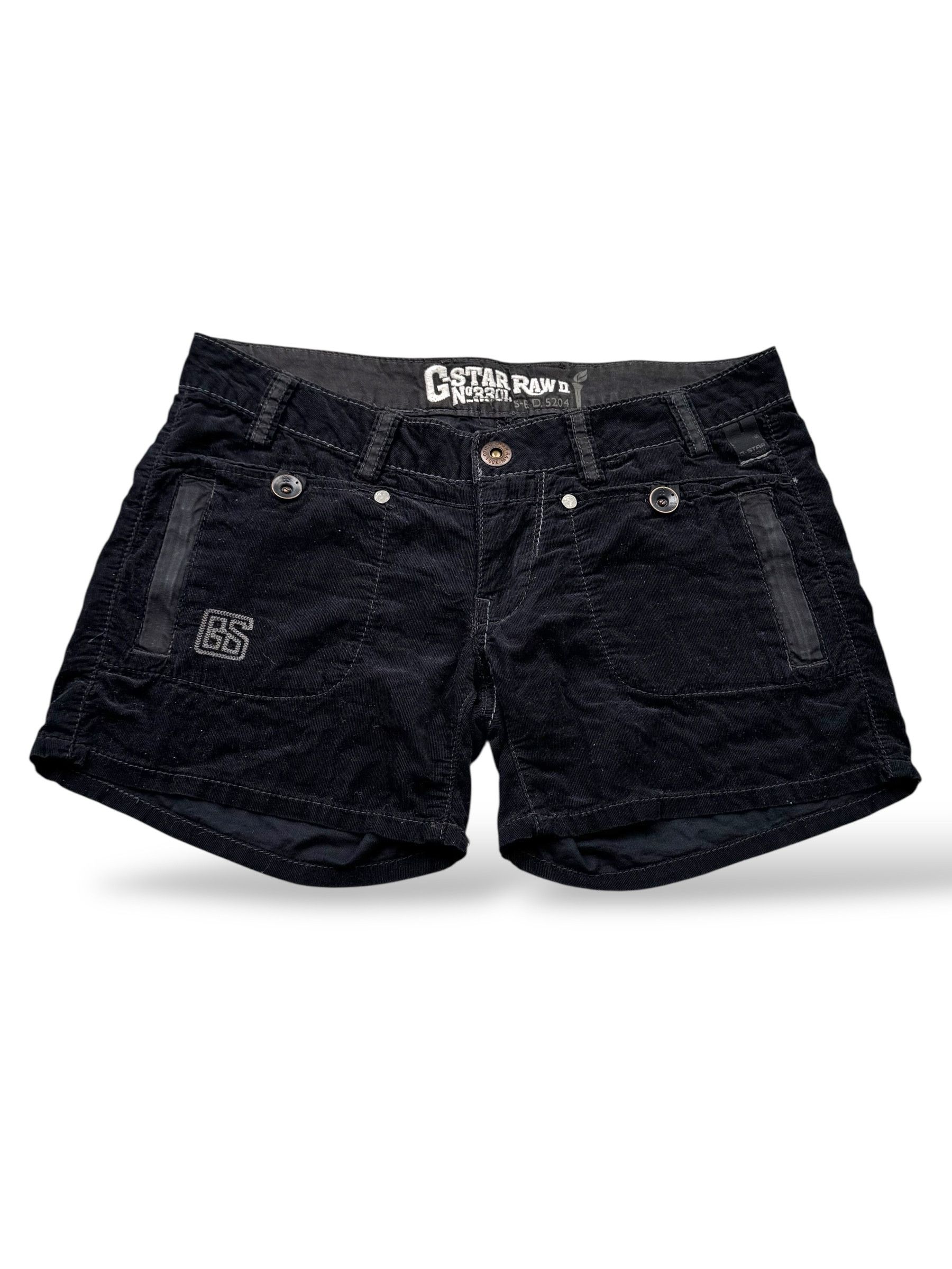 G-Star G-Star Vintage Mini Shorts (V9) Size 26" / US 2 / IT 38 - 1 Thumbnail