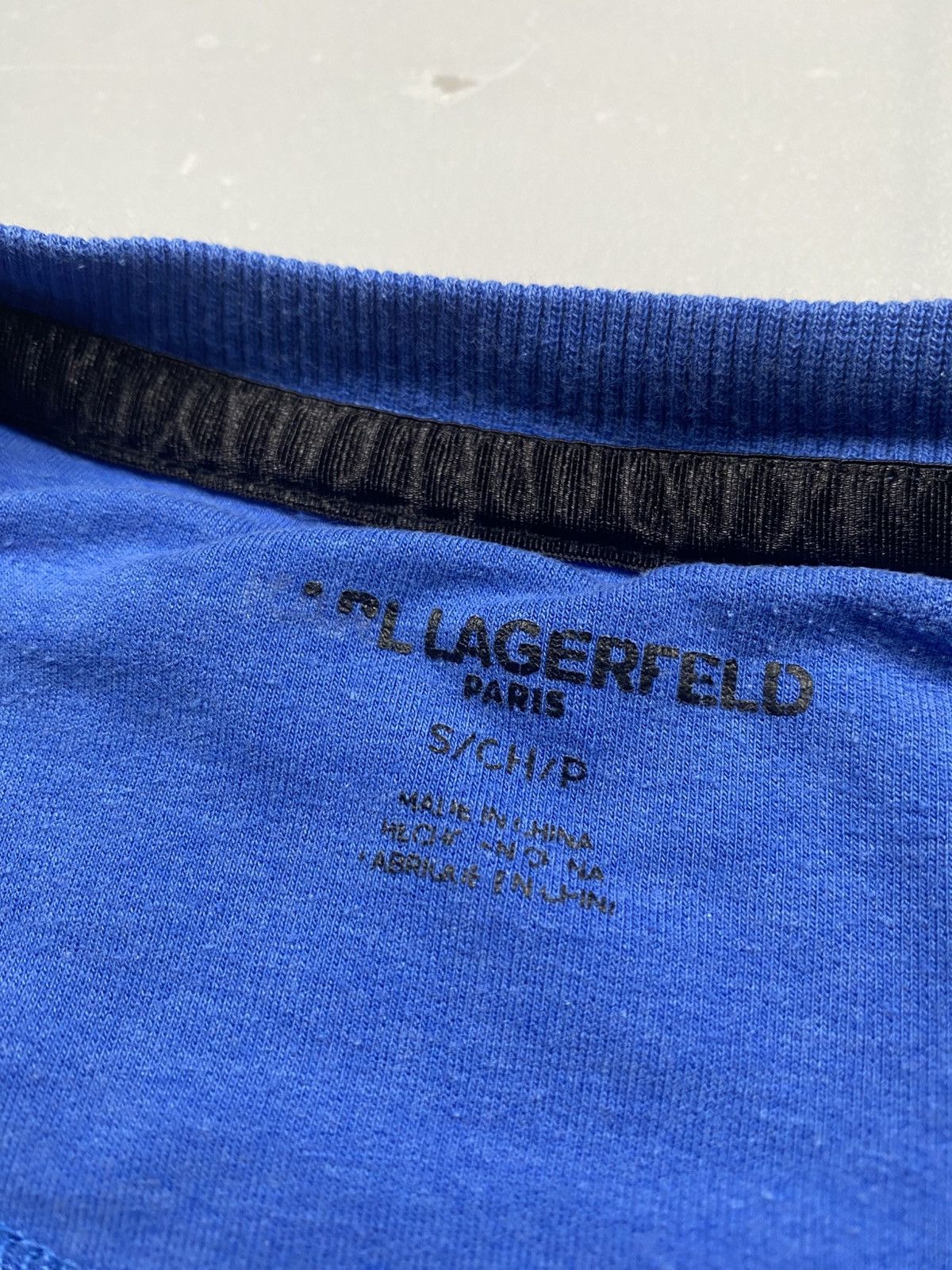 Karl Lagerfeld Karl Lagerfield Wide Boxy Crop Crewneck Size S / US 4 / IT 40 - 5 Thumbnail