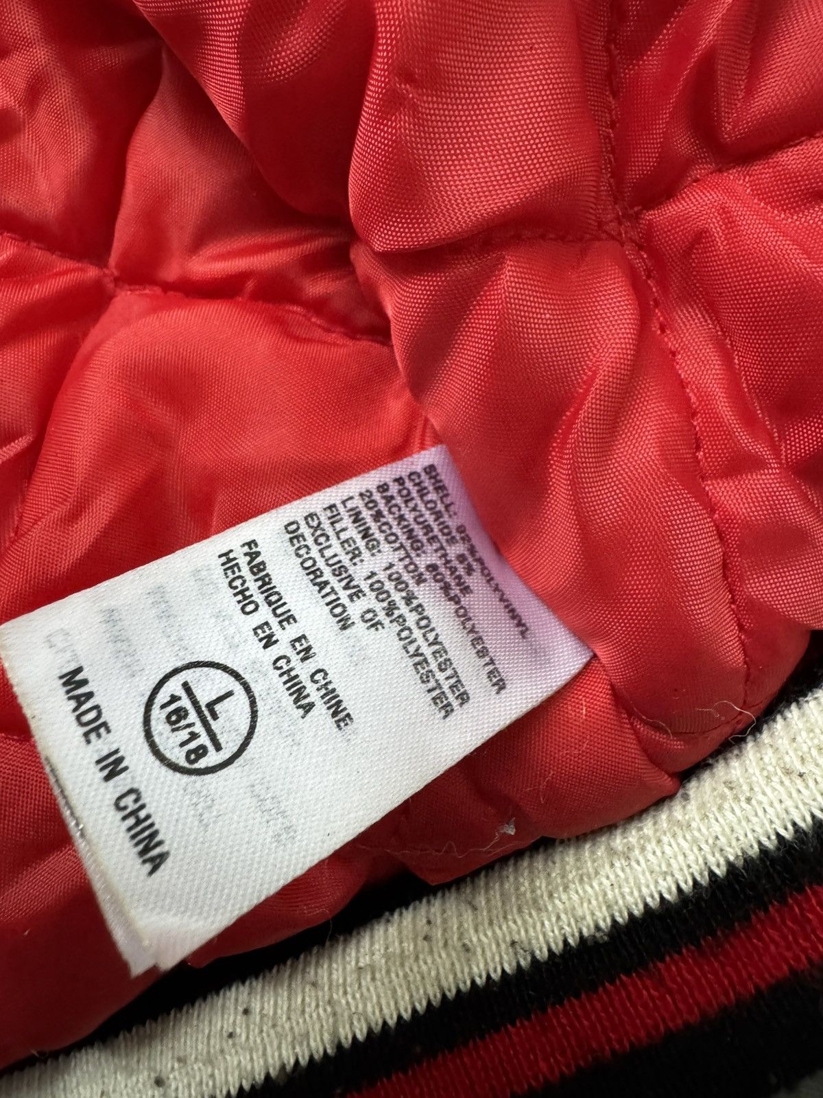 Nike Nike Air Team Canada Hockey Vintage Bomber Size US L / EU 52-54 / 3 - 9 Thumbnail