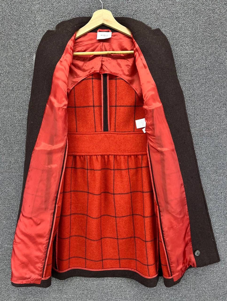 Akris Vintage Akris Punto Wool Long Jacket Size M / US 6-8 / IT 42-44 - 6 Thumbnail