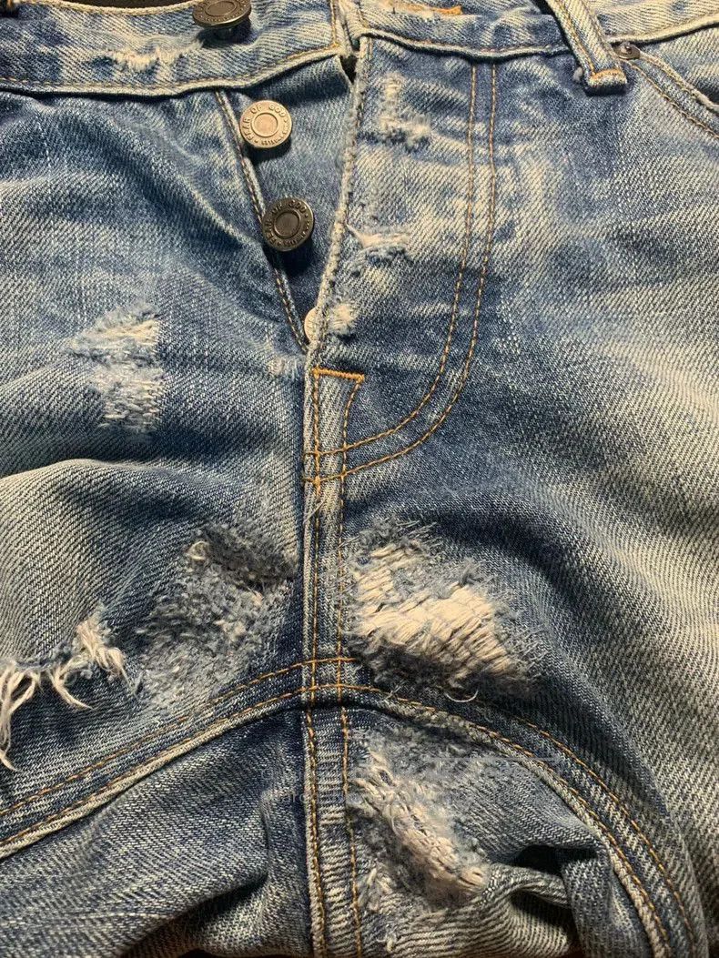 Fear of God Fear of God 4th OG Distressed Denim Jeans. Size US 28 / EU 44 - 9 Thumbnail