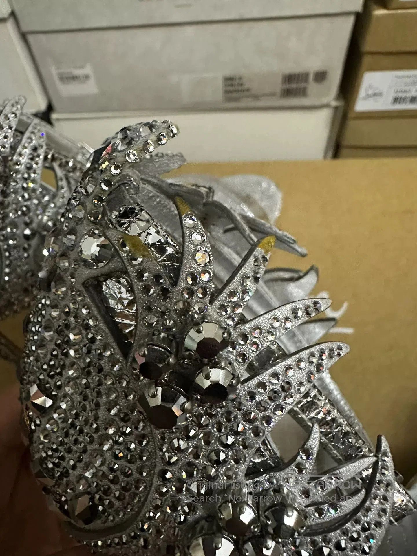 Christian Louboutin Christian Louboutin Silver High Heels. Size US 8.5 / IT 38.5 - 6 Thumbnail
