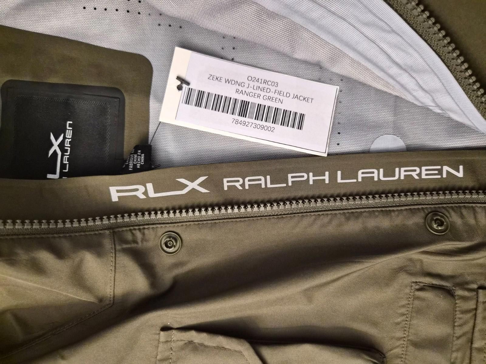 RLX Ralph Lauren Wading Jacket Mens M Water Repellent