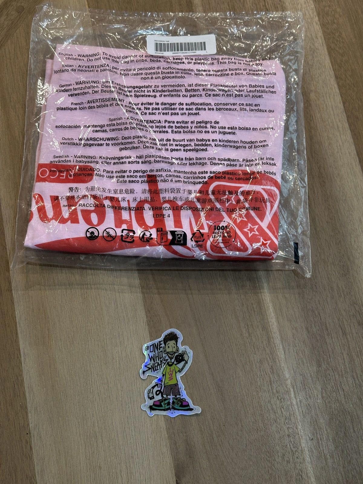 Supreme Records Tee Size Large