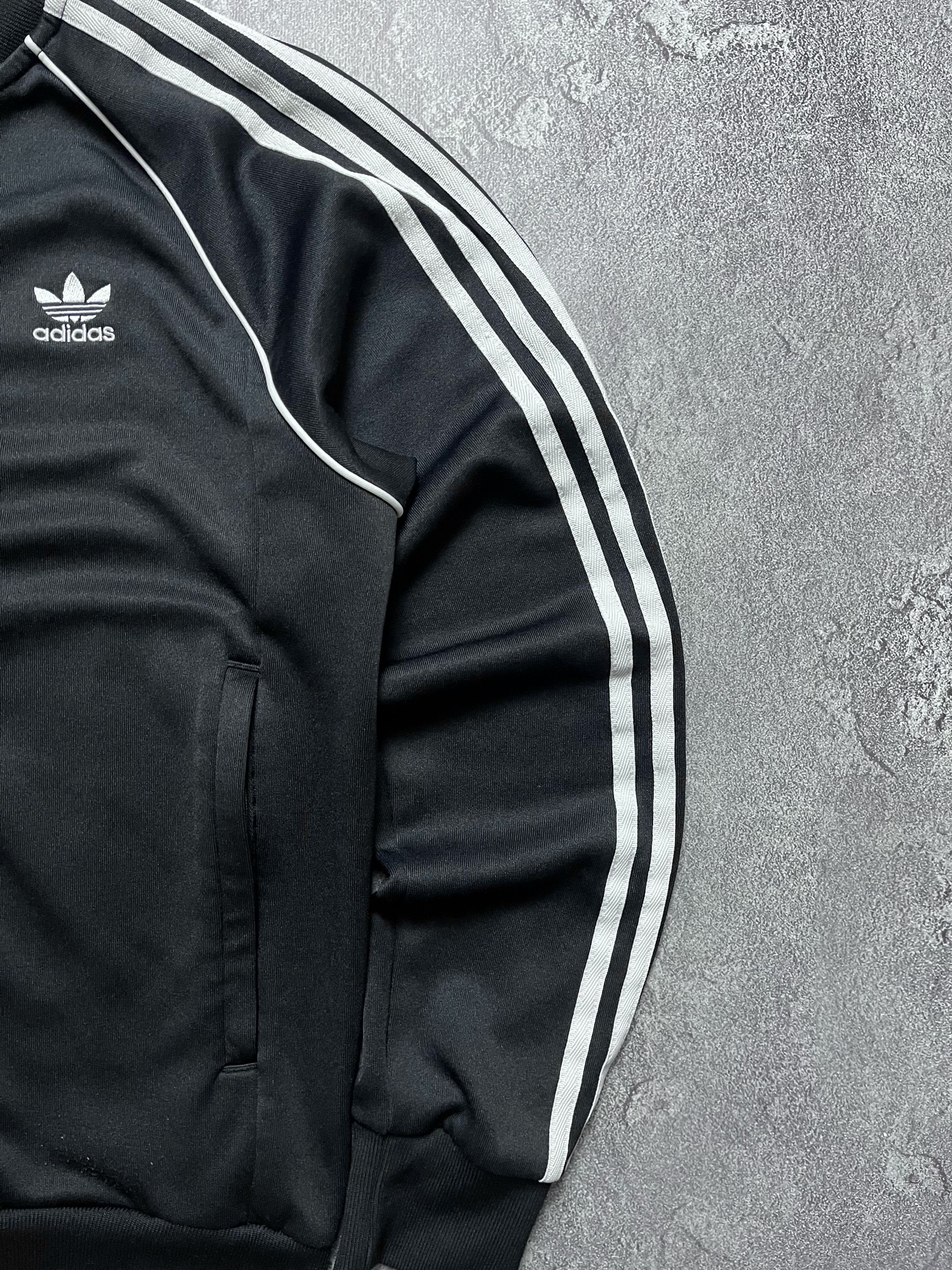 Adidas Vintage Adidas Track Jacket Zip Hoodie Firebird Big Logo S Size US S / EU 44-46 / 1 - 3 Thumbnail