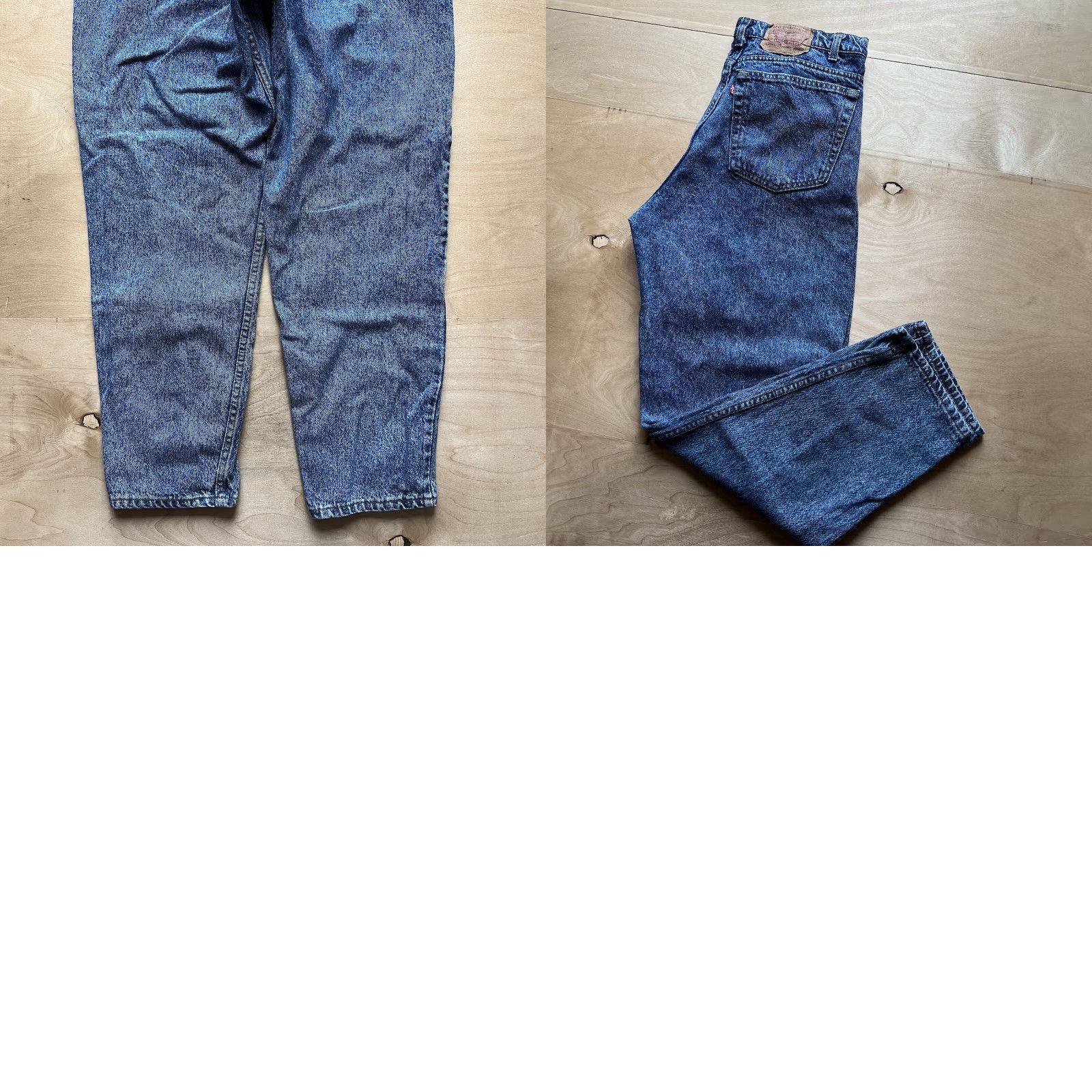 Levi's VINTAGE Levi's 585 Jeans 36x29.5 Blue Denim USA Western 80s Levi's 500 Series Men N/A Size US 36 / EU 52 - 8 Thumbnail