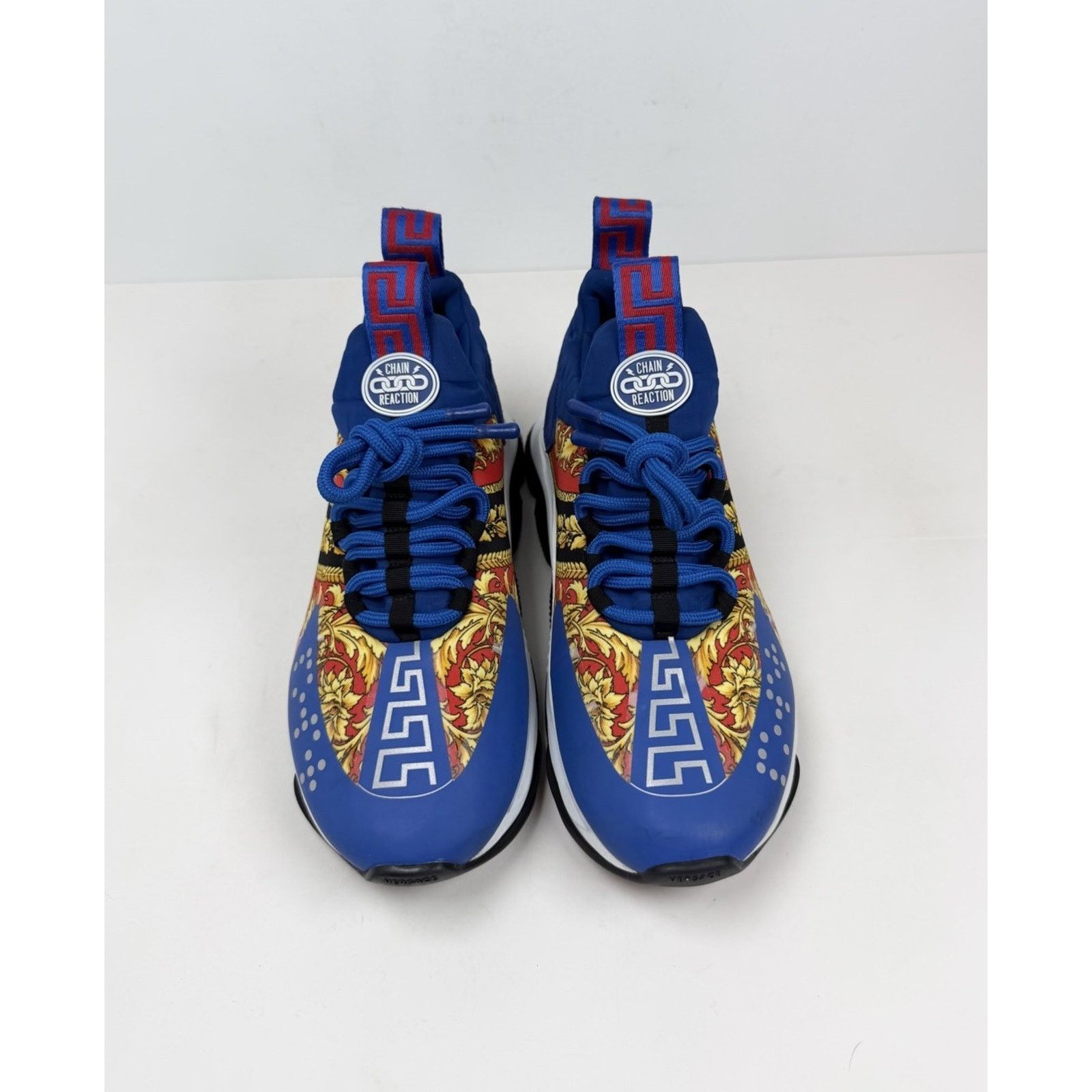 Versace Size 40EU/7US - Versace Cross Chainer Blue Size US 7 / EU 40 - 2 Thumbnail