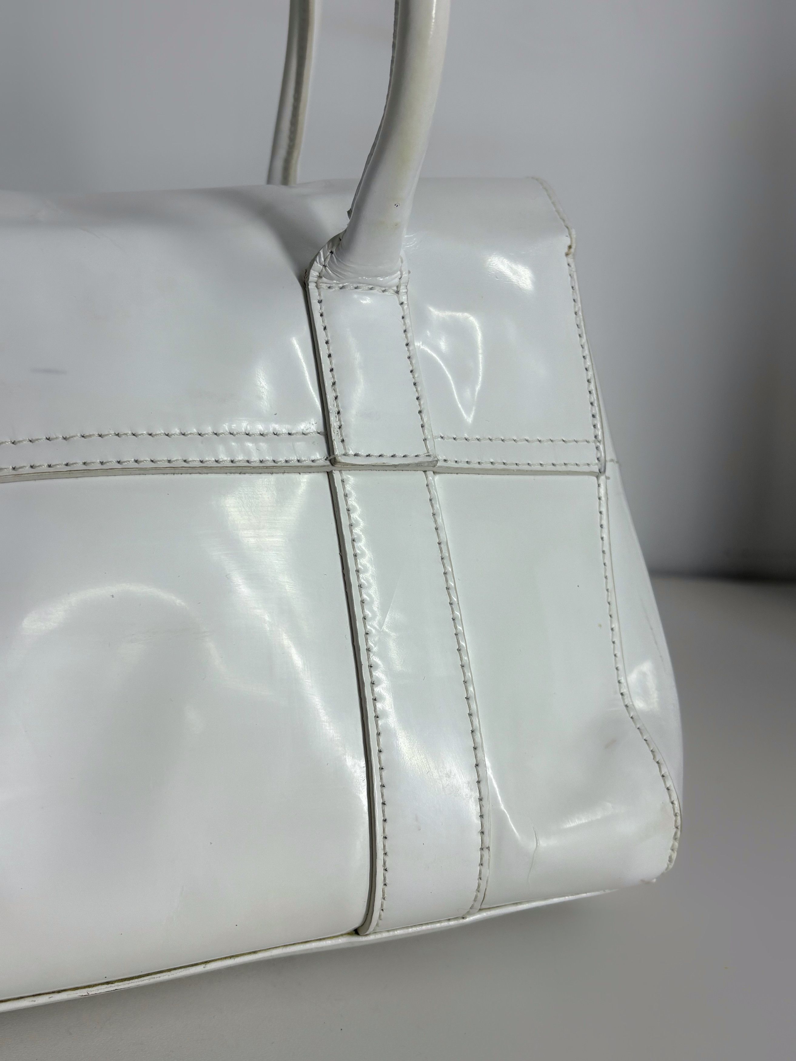 Mulberry Mulberry Bayswater White Leather Bag Size ONE SIZE - 5 Thumbnail