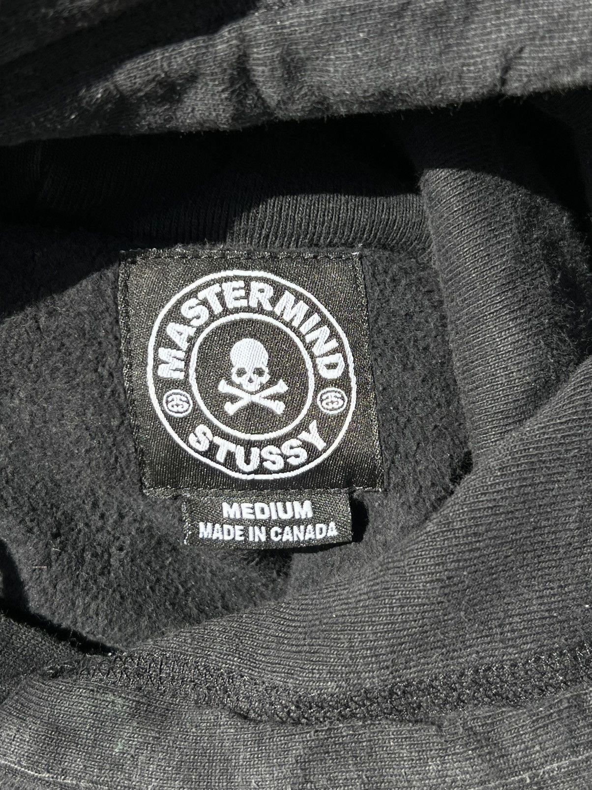 Mastermind Japan × Stussy Mastermind Japan x Stüssy SS-Link Skull Pullover Hoodie Size US M / EU 48-50 / 2 - 9 Thumbnail