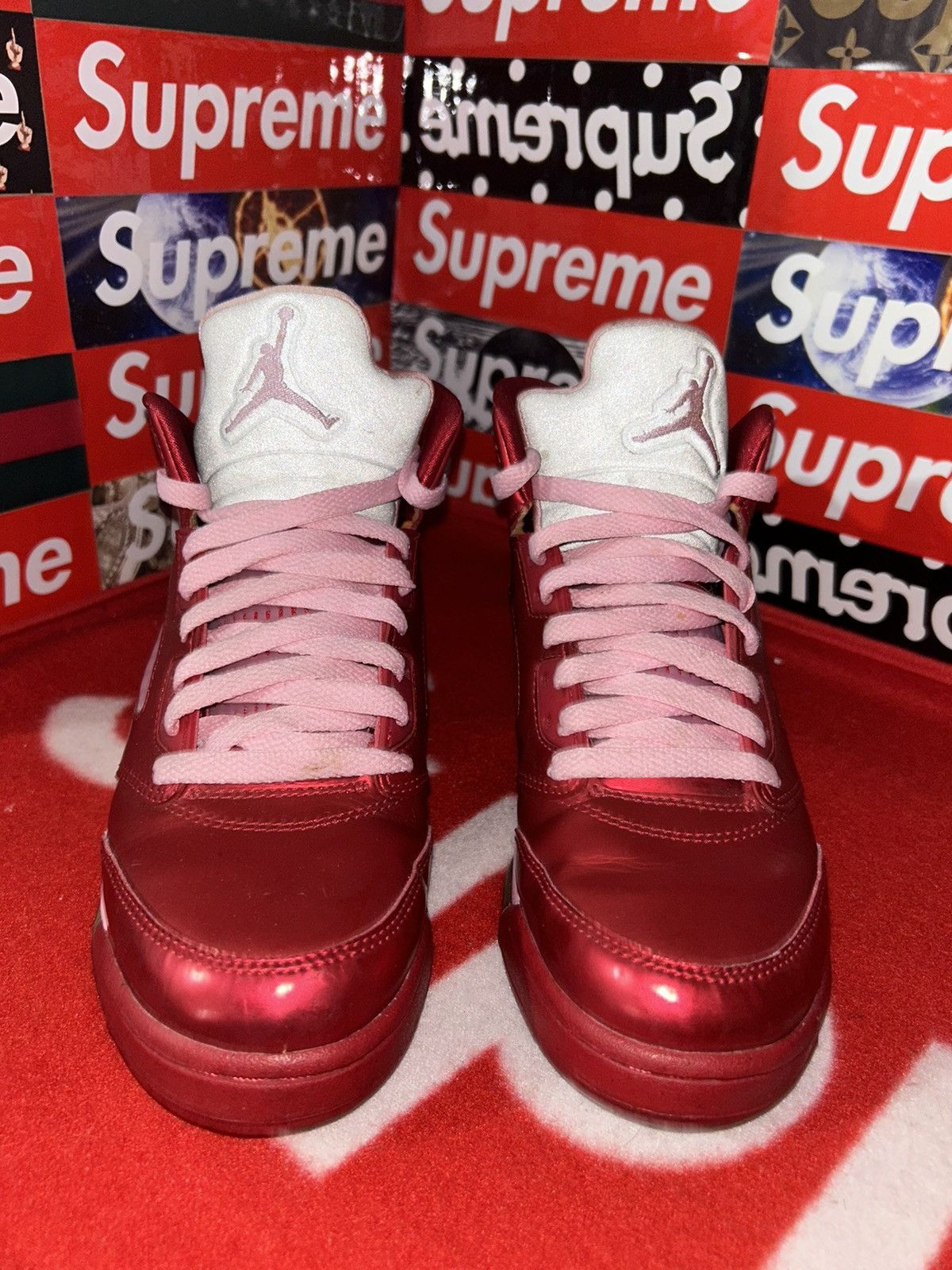 Jordan Brand Jordan 5 Retro Valentines Day GS 440892-605 size 5y Size US 5 / EU 37 - 2 Thumbnail