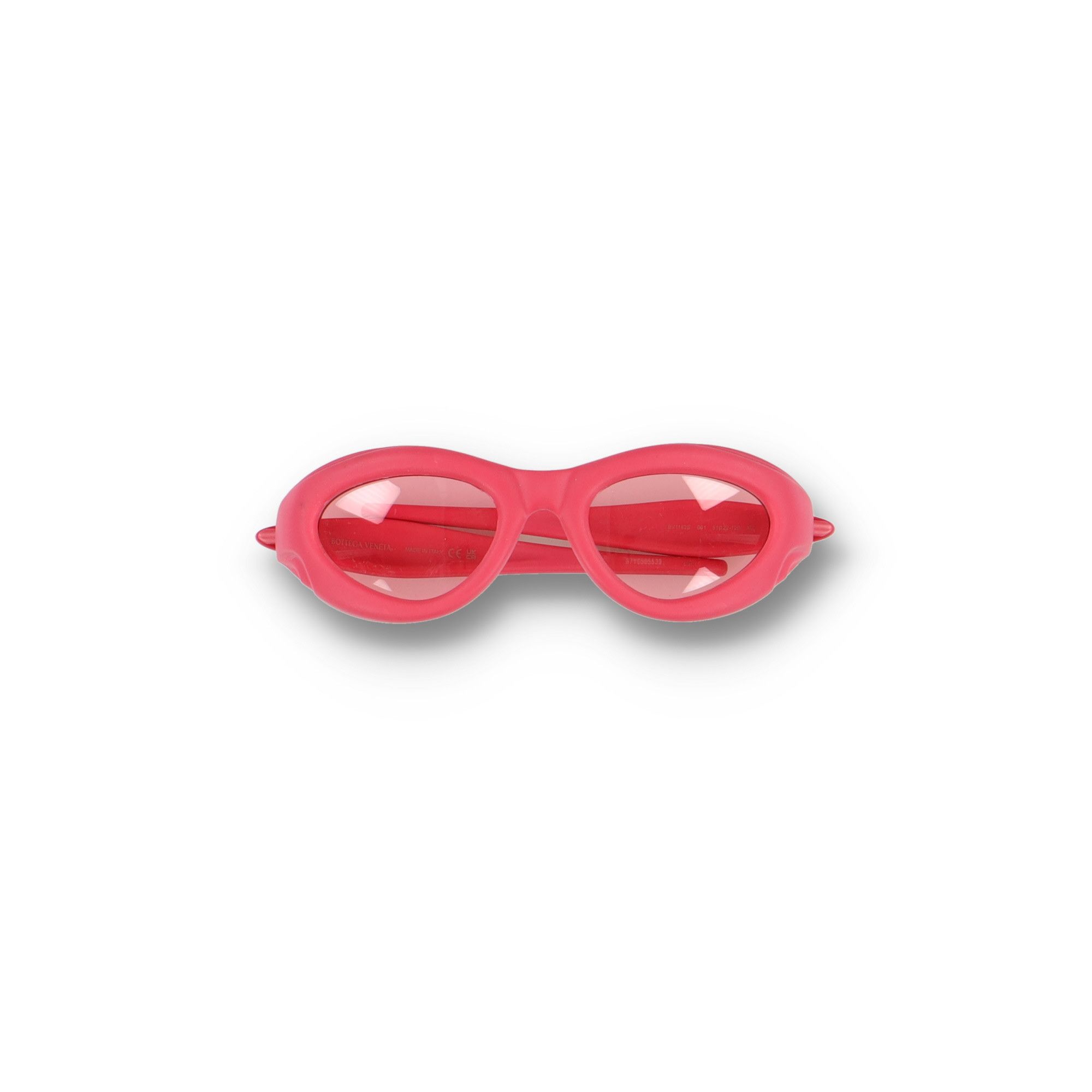 Bottega Veneta Pink BV1162S Injection Rubber Sunglasses Size ONE SIZE - 1 Thumbnail