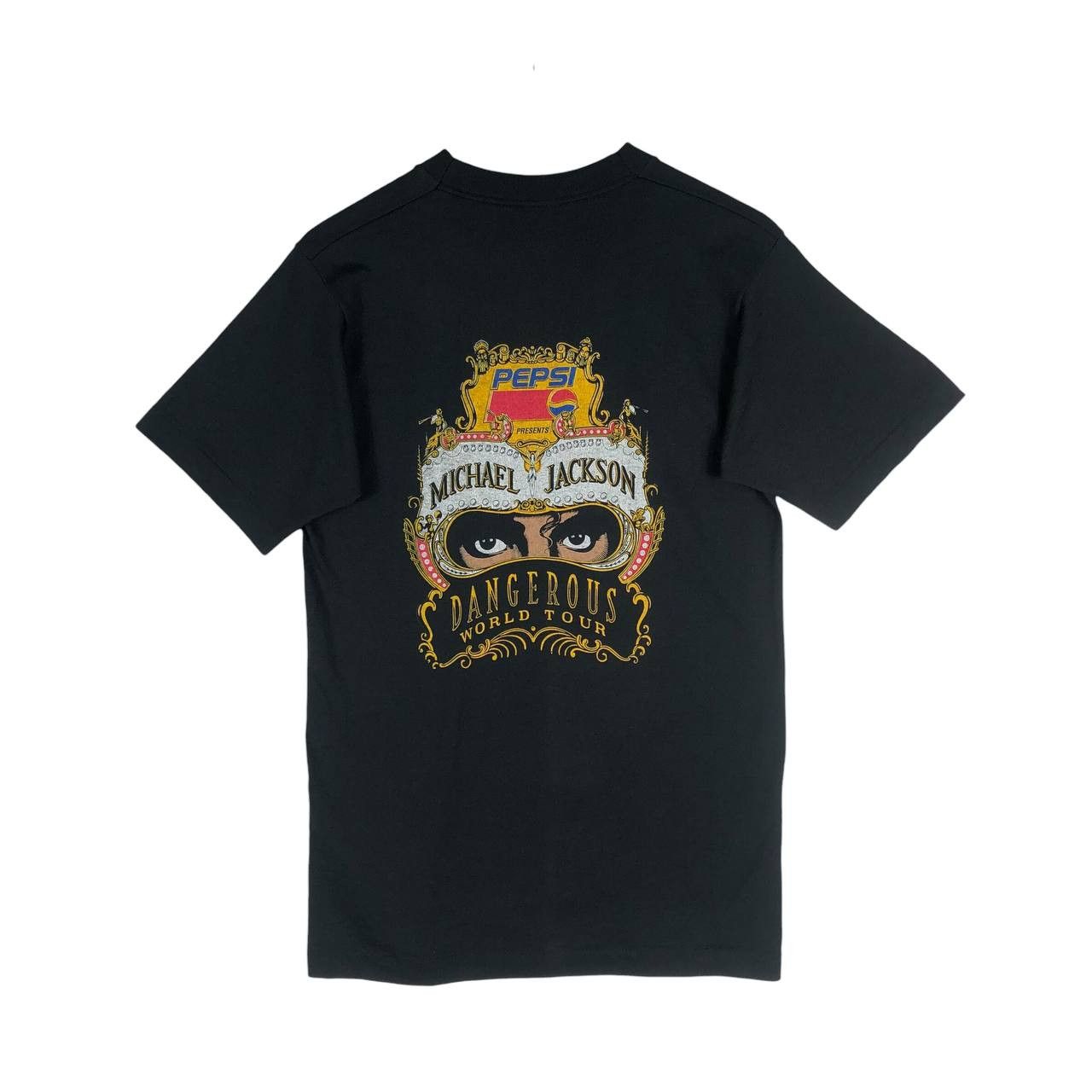 Band Tees Vintage Michael Jackson Dangerous World Tour Pepsi T-Shirt Size US M / EU 48-50 / 2 - 3 Thumbnail