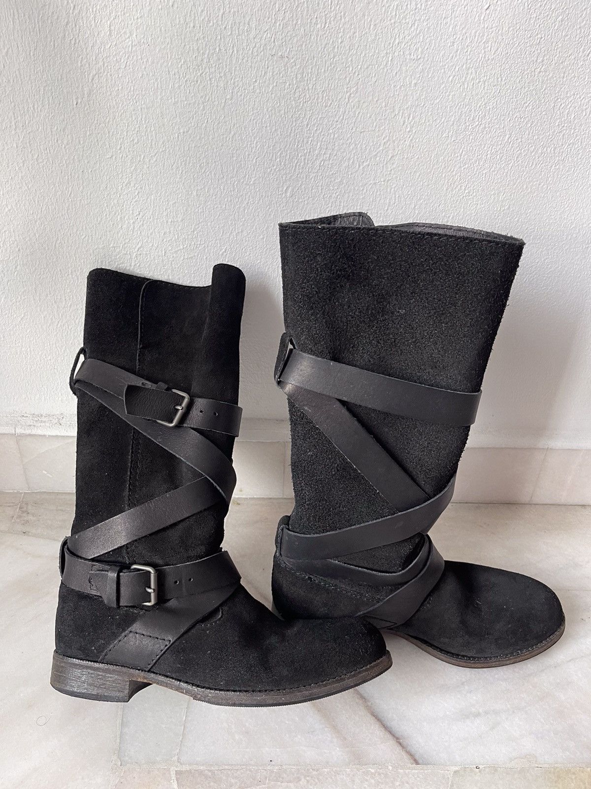 Comme des Garcons Homme Junya Watanabe Leather Boots Size US 7 / EU 40 - 13 Thumbnail