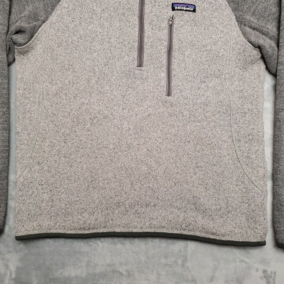 Patagonia VINTAGE Patagonia Better Sweater Mens Medium Gray 1/4 Zip Fleece Casual Pullover Outdoor Size US M / EU 48-50 / 2 - 2 Thumbnail