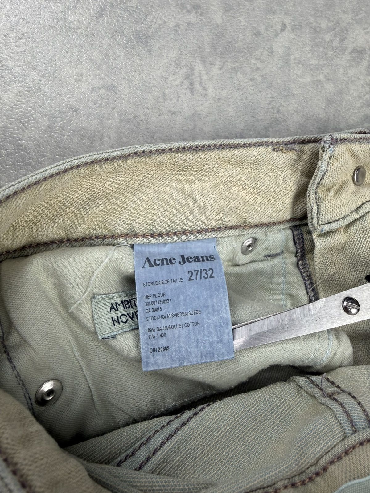 Acne Studios Acne Denim Shorts Women Size 27 Size 27" / US 4 / IT 40 - 12 Thumbnail