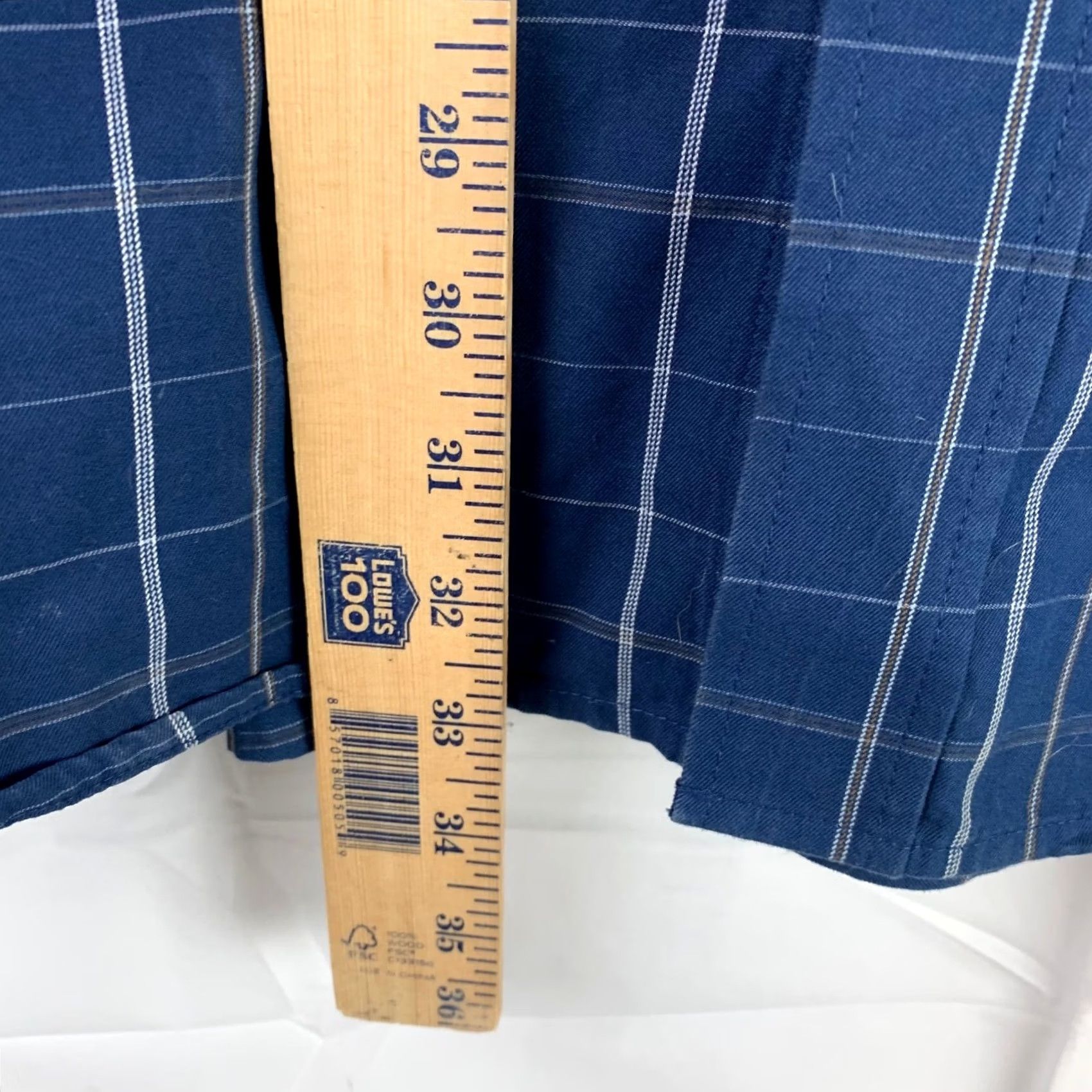 Ariat Ariat Pro Series Button-Down Shirt Mens XL Blue Grid Check Long Sleeve Western Casual Workwear Mens XL Blue Grid Check Size US XL / EU 56 / 4 - 4 Thumbnail