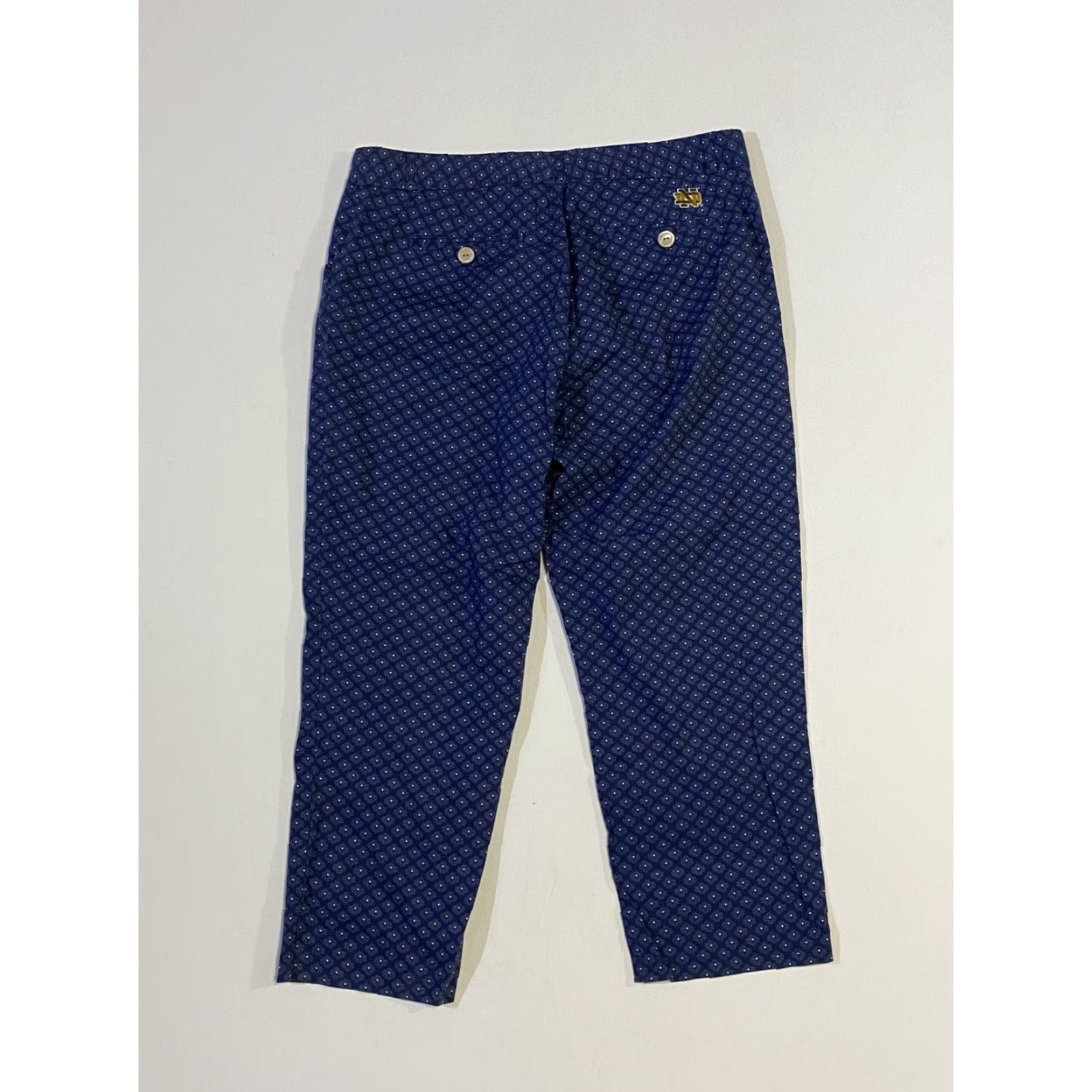 Peter Millar Peter Millar Womens Notre Dame Irish Stretch Pants size 12 Size 34" / US 12 / IT 48 - 2 Thumbnail