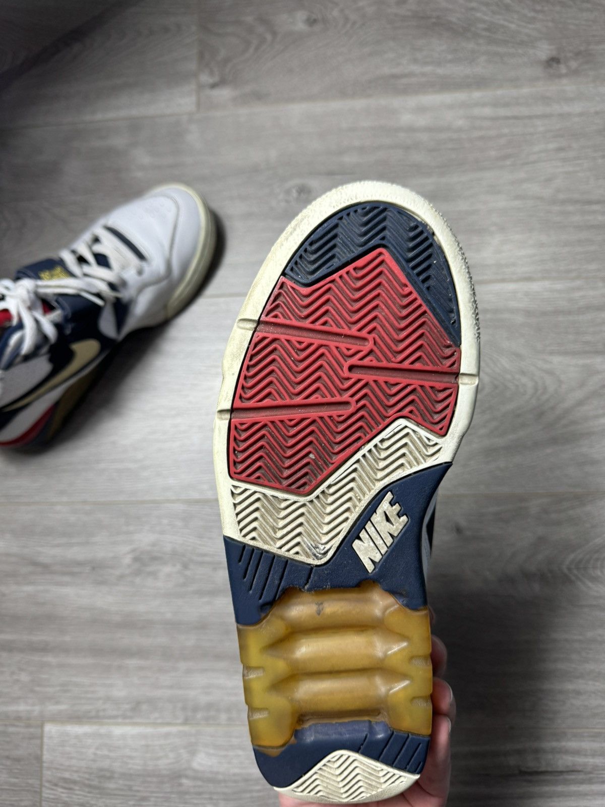 Nike × Vintage 2004 Nike Air Force 180 Olympic Dream Team Size US 10 / EU 43 - 19 Thumbnail