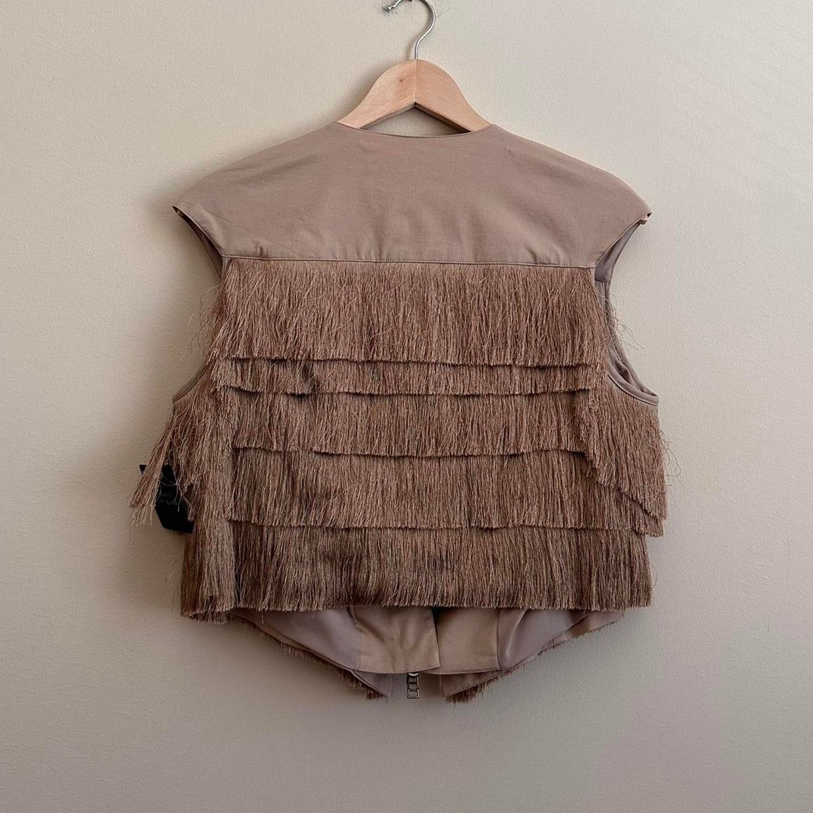 Vintage Robert Rodriguez Fringe Cropped Western Vest Size 12 Size XL / US 12-14 / IT 48-50 - 6 Thumbnail