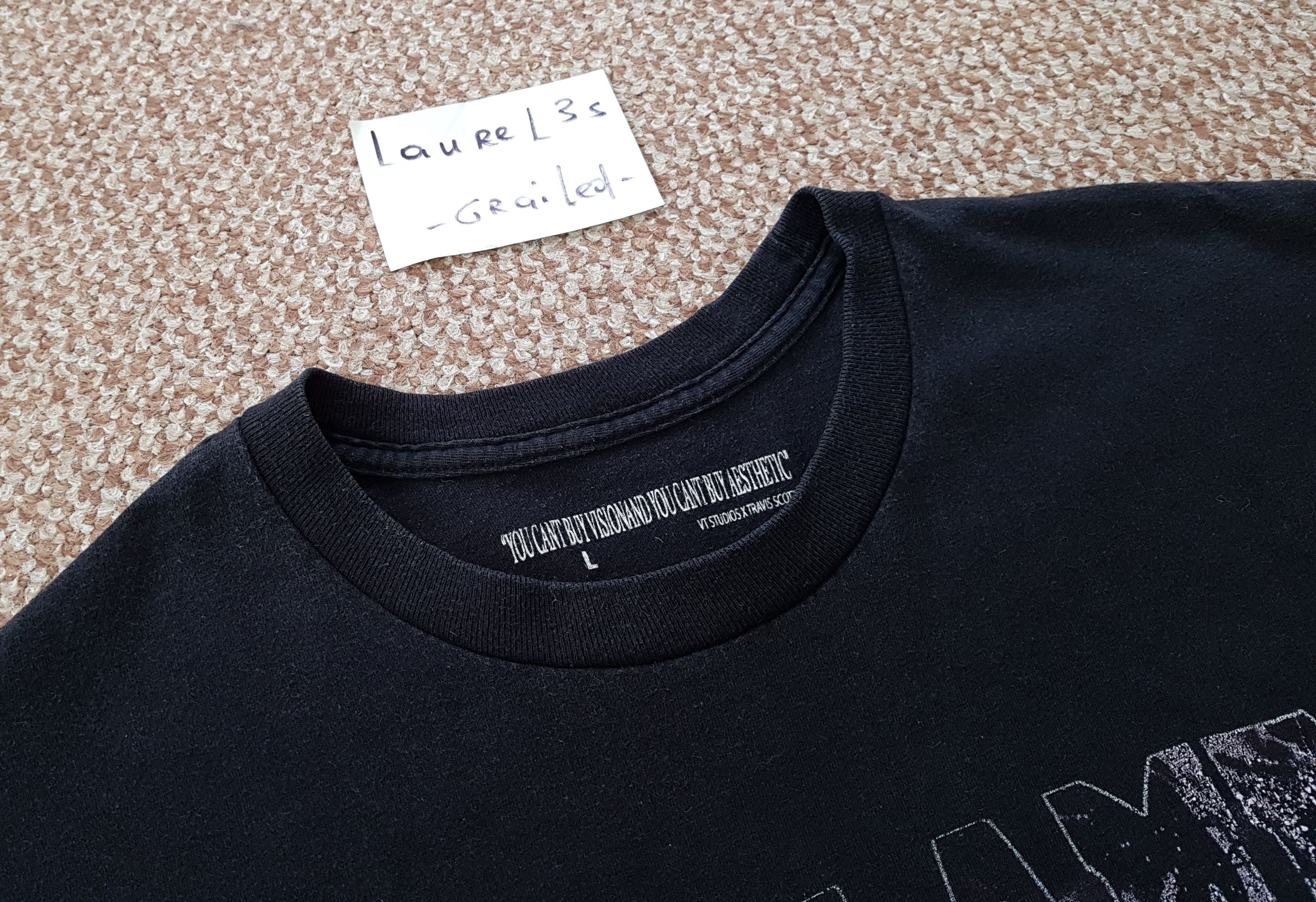 Band Tees Travis Scott La Flame Graphic T Shirt Vision & Aesthetic Size US L / EU 52-54 / 3 - 9 Thumbnail