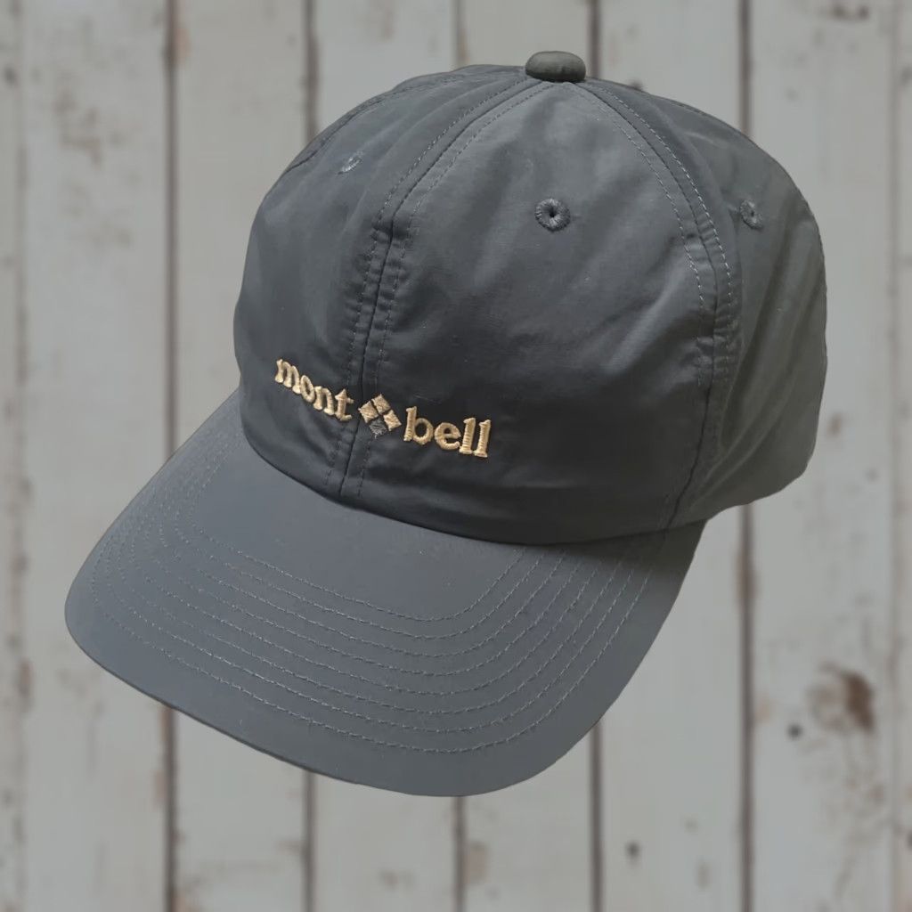 Montbell MONTBELL Nylon SnapBack Logo Spell Out Camp Outdoor Hiking Cap OS Blue Unisex Adults Cap Photo-Brand Outdoor Sports Gorp Trek Style 90s? Size ONE SIZE - 1 Thumbnail