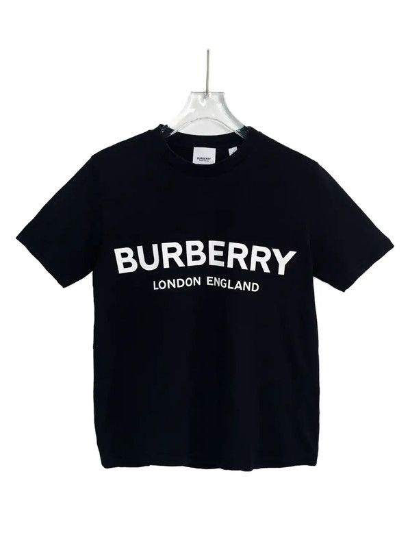 Burberry Burberry Black Cotton Women's T-Shirt Size S / US 4 / IT 40 - 1 Thumbnail